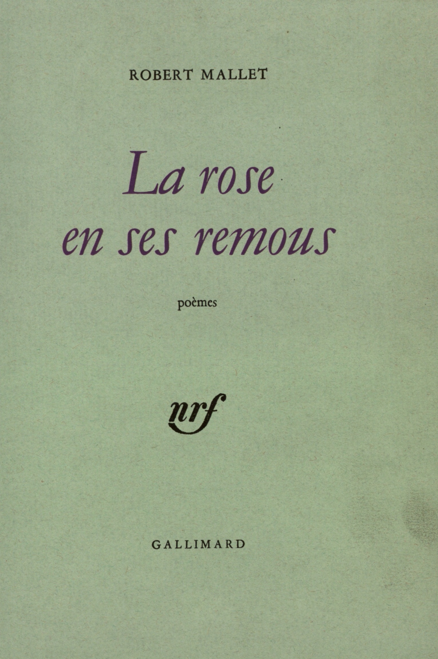 La Rose en ses remous