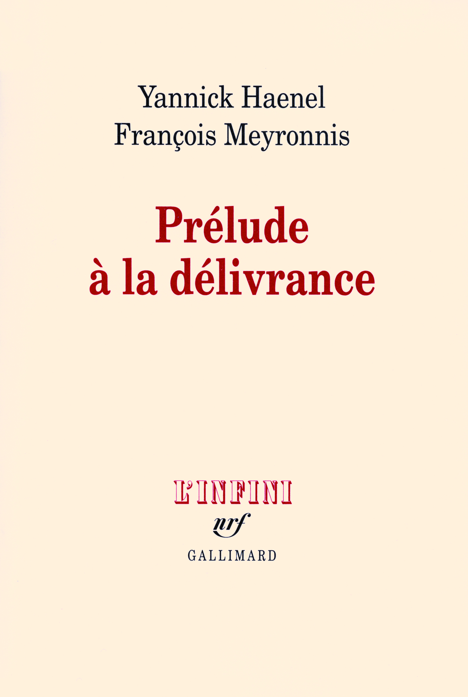 Prélude à la délivrance