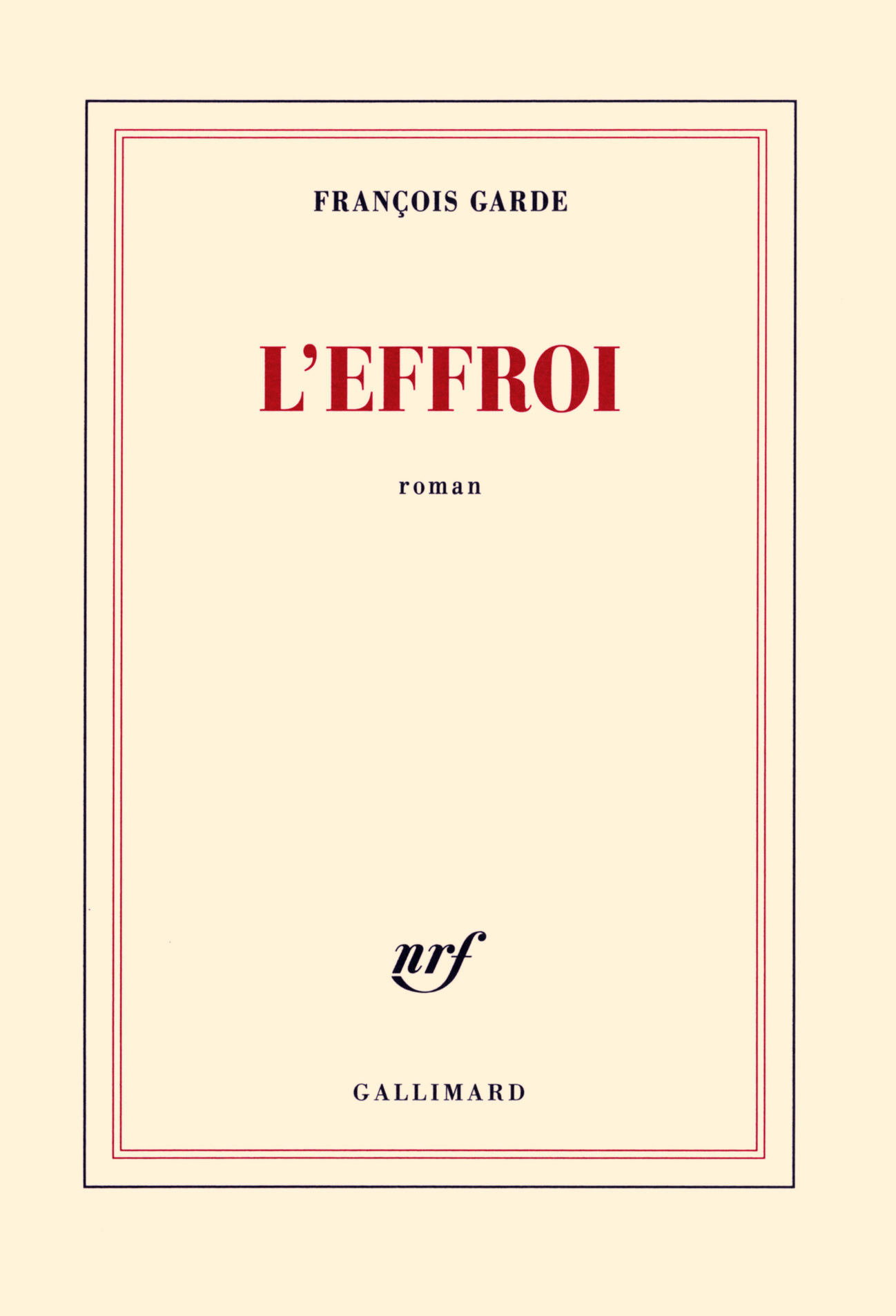 L'effroi