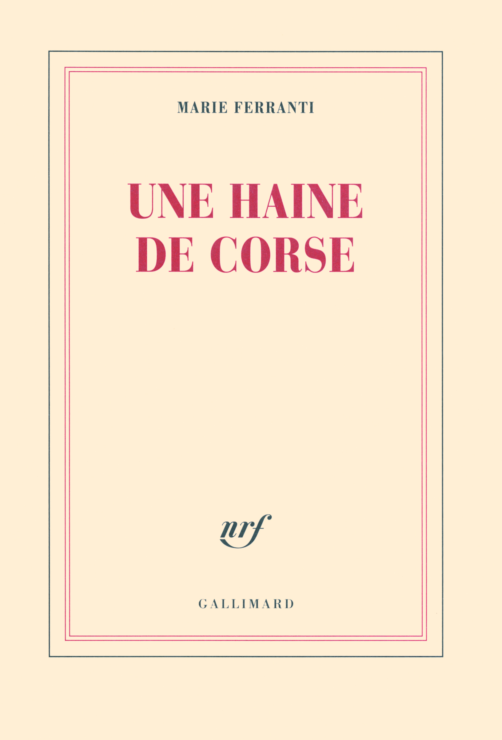 Une haine de Corse