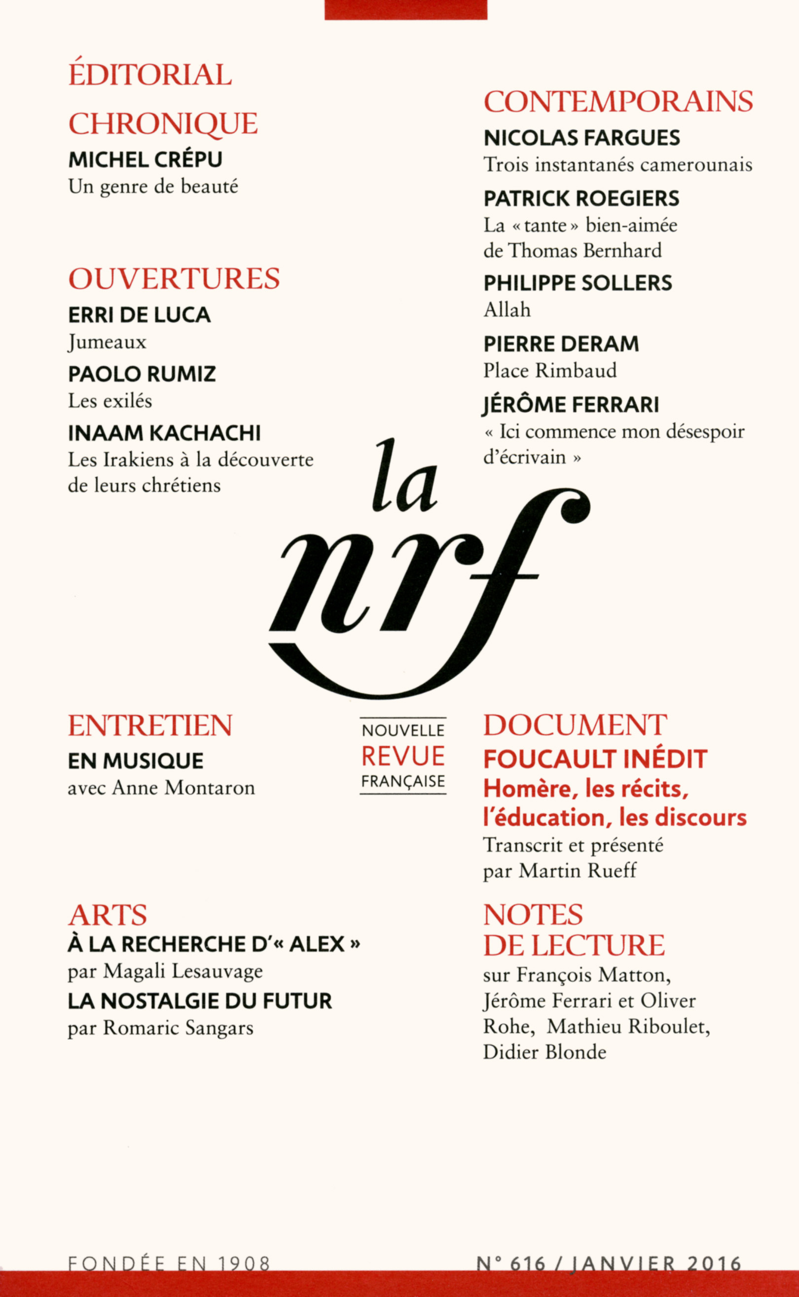 La Nouvelle Revue Française