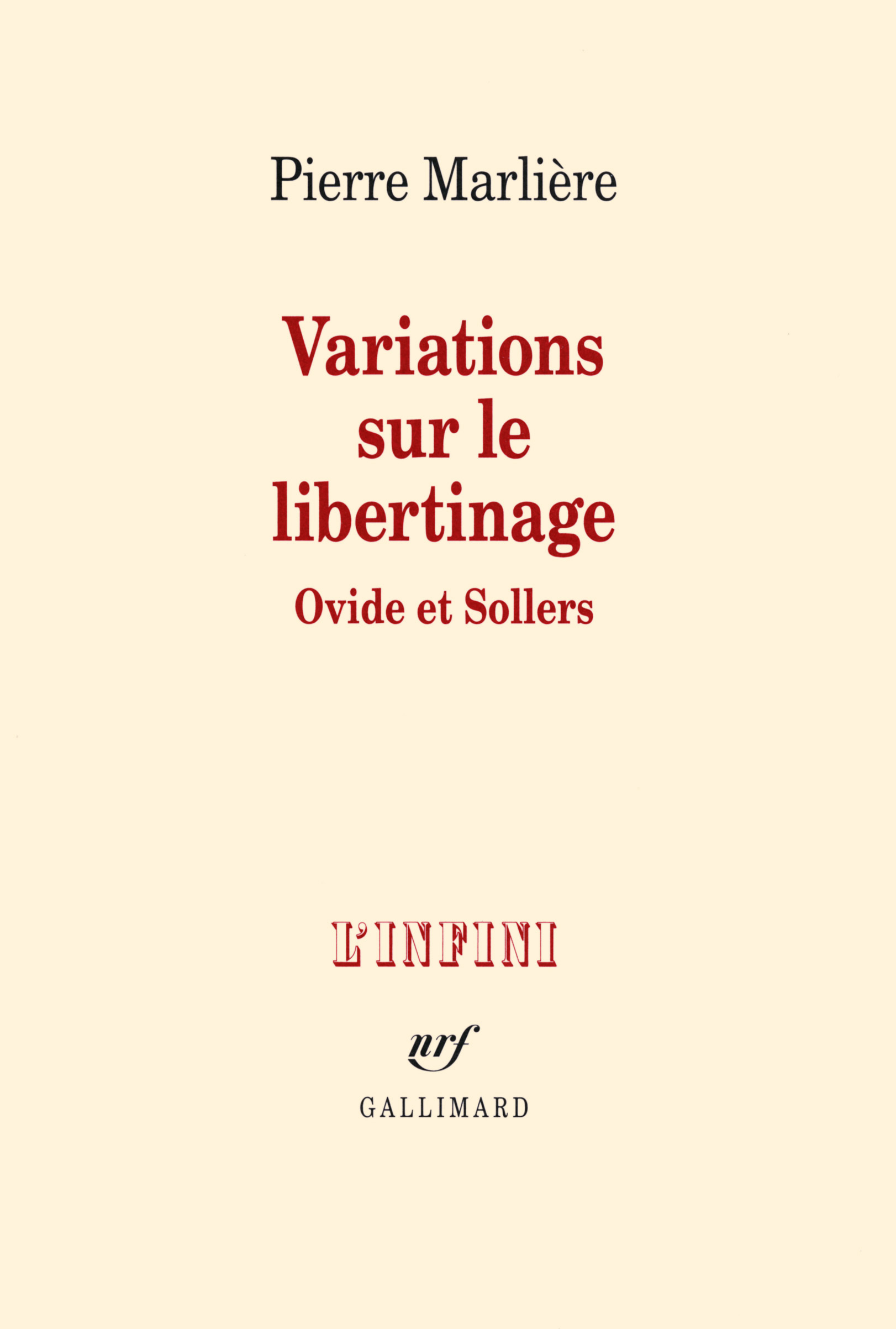 Variations sur le libertinage