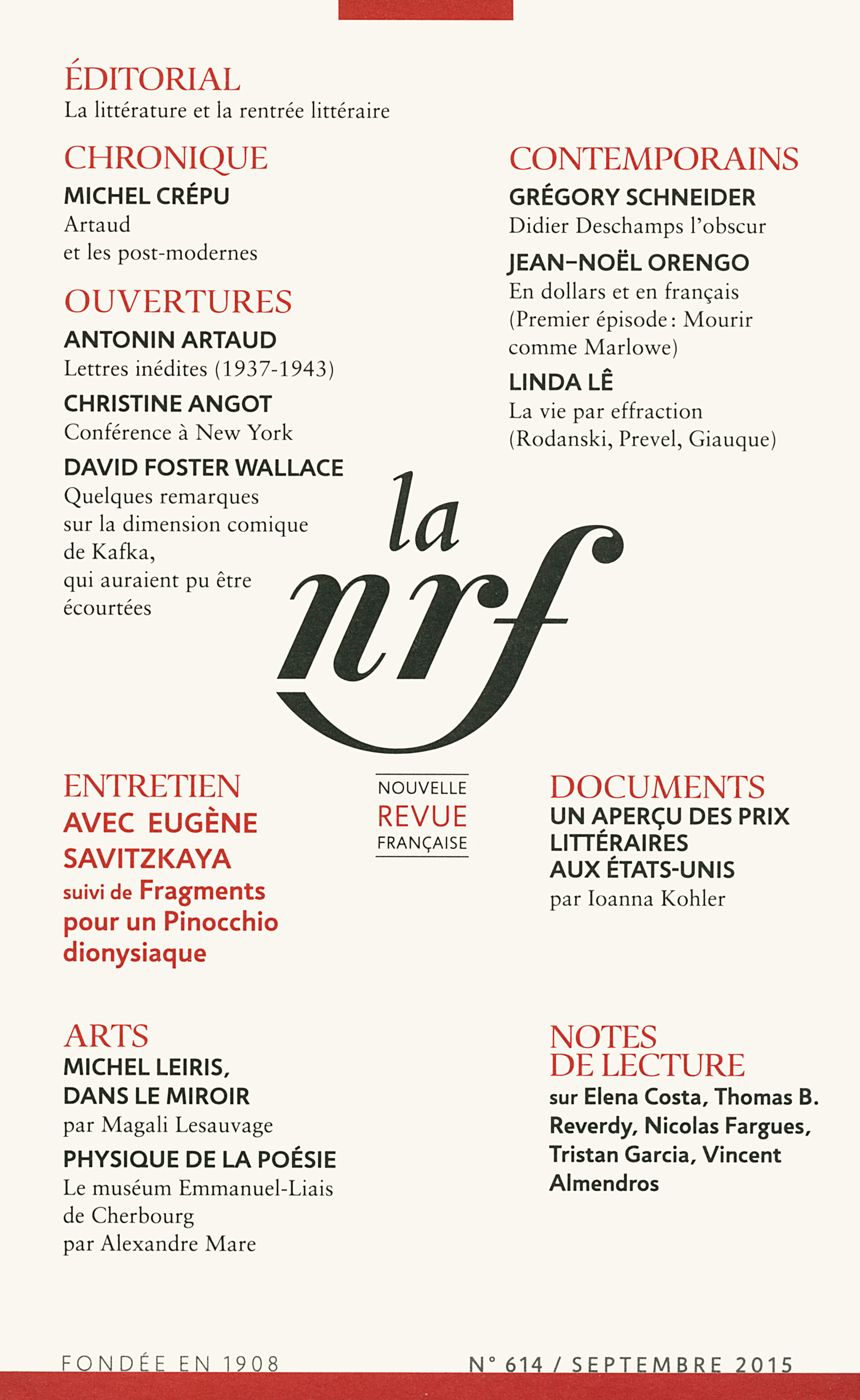 La Nouvelle Revue Française