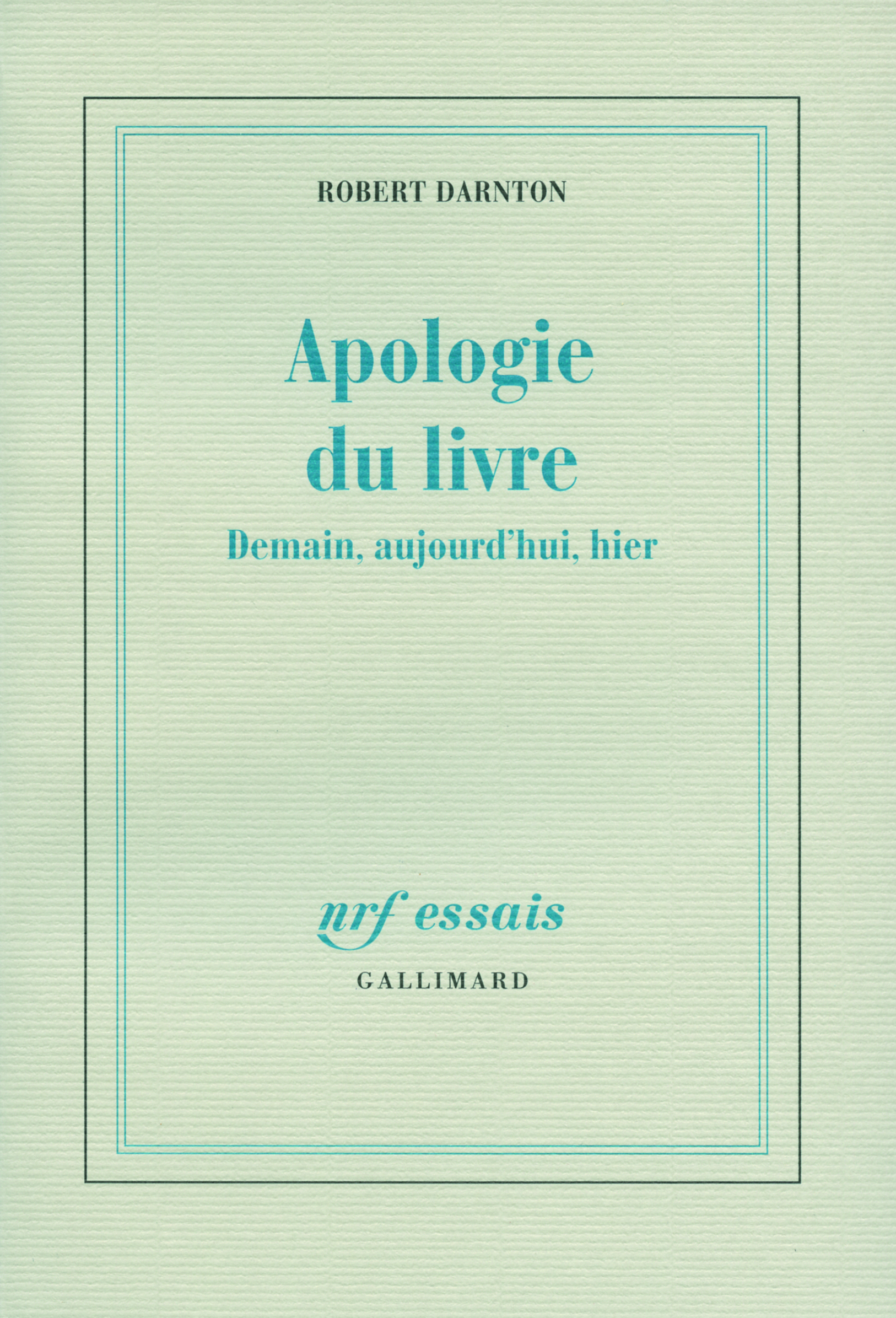 Apologie du livre
