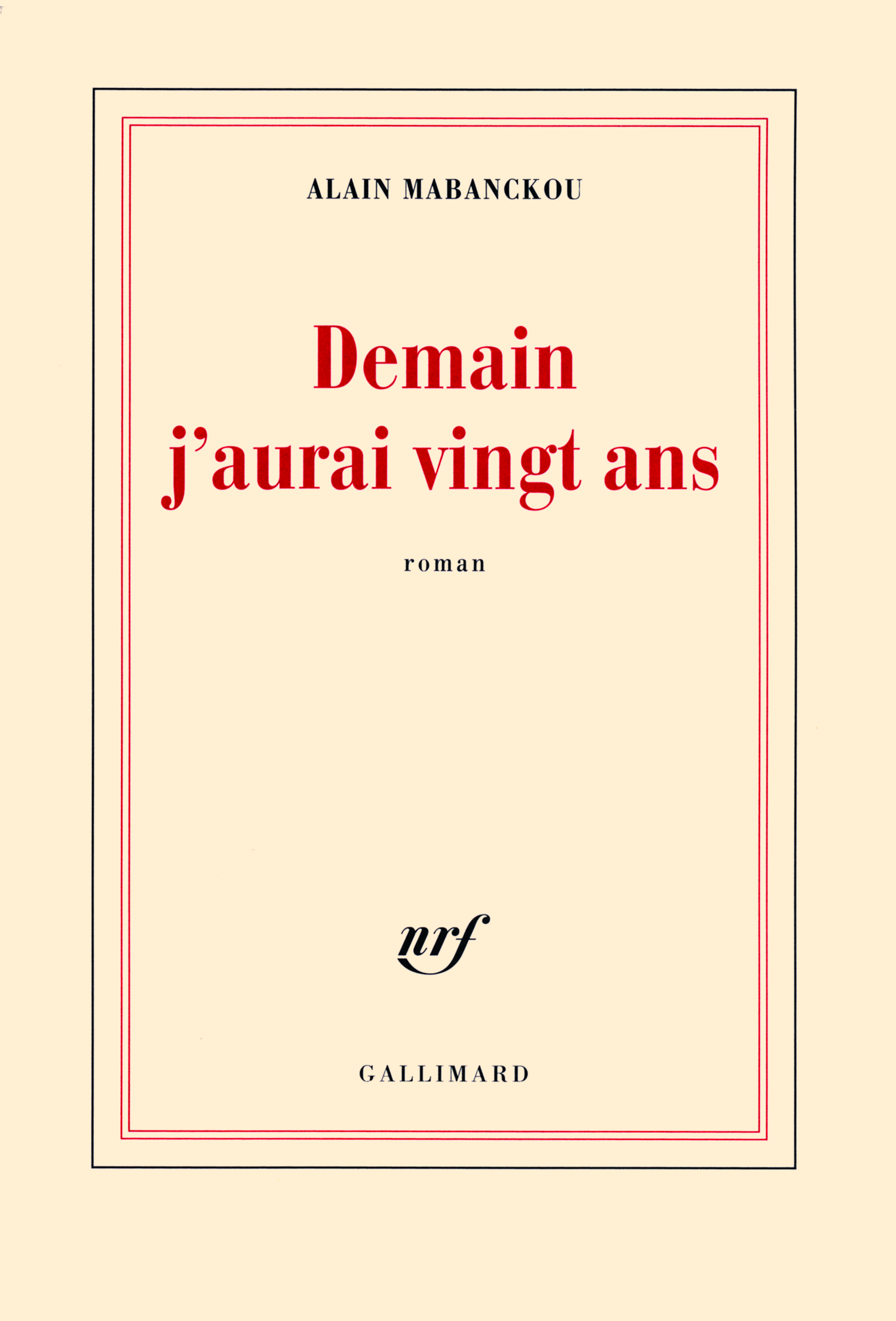 Demain j'aurai vingt ans