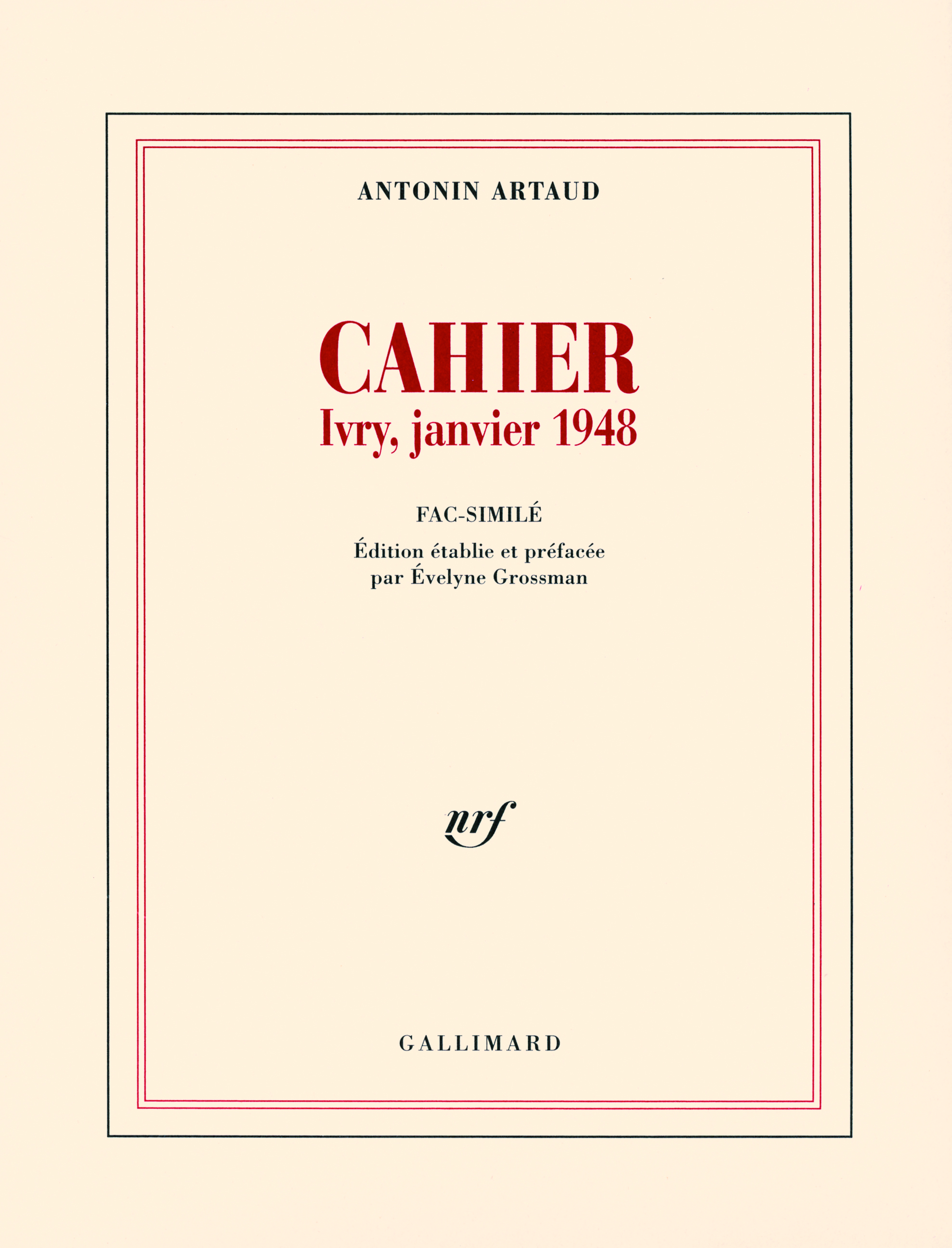 Cahier