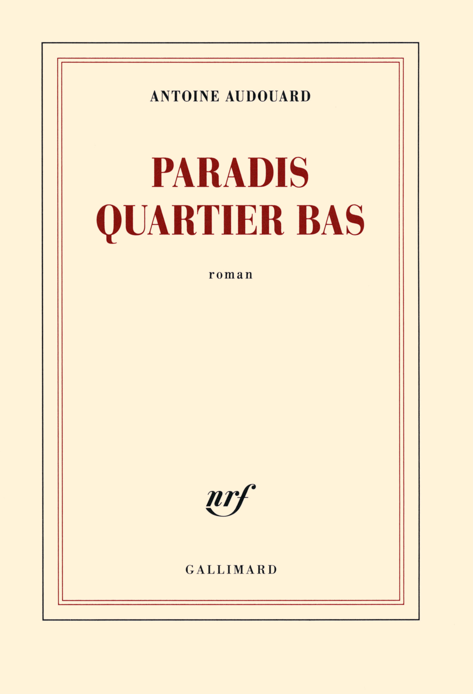 Paradis quartier bas