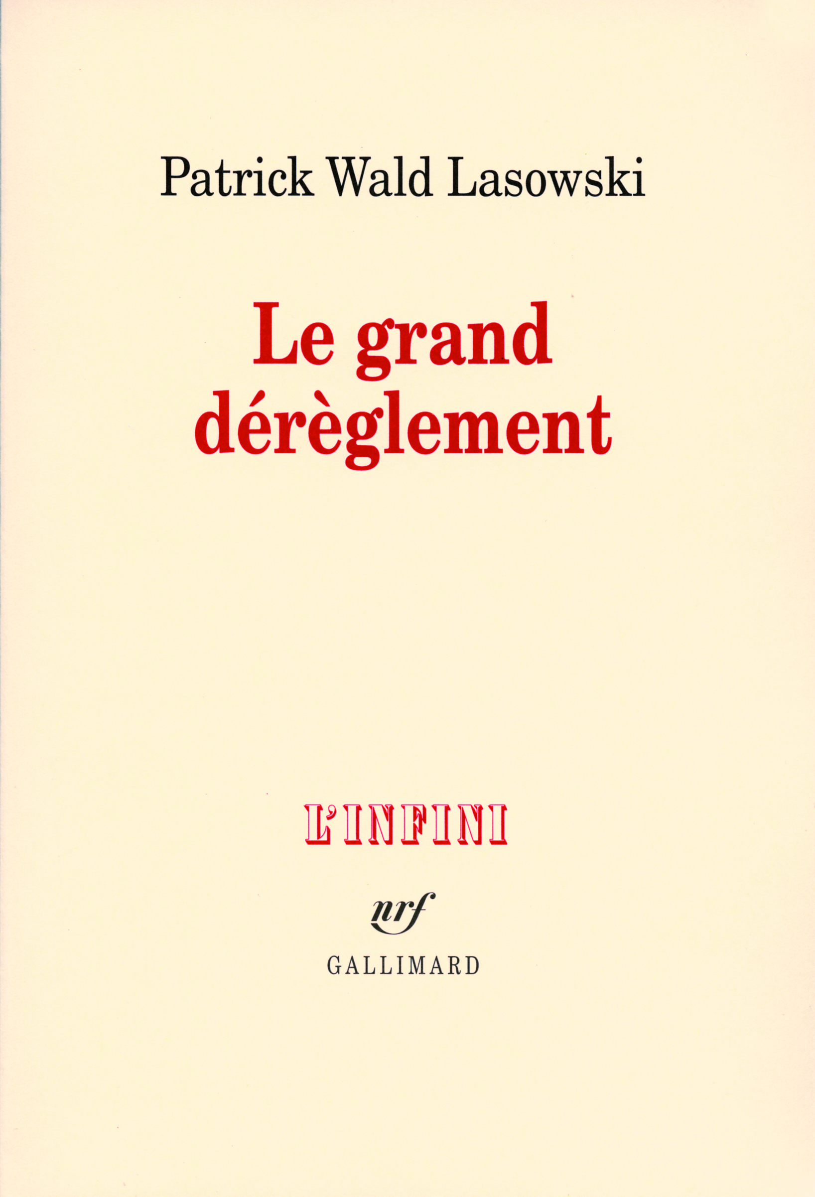 Le grand dérèglement