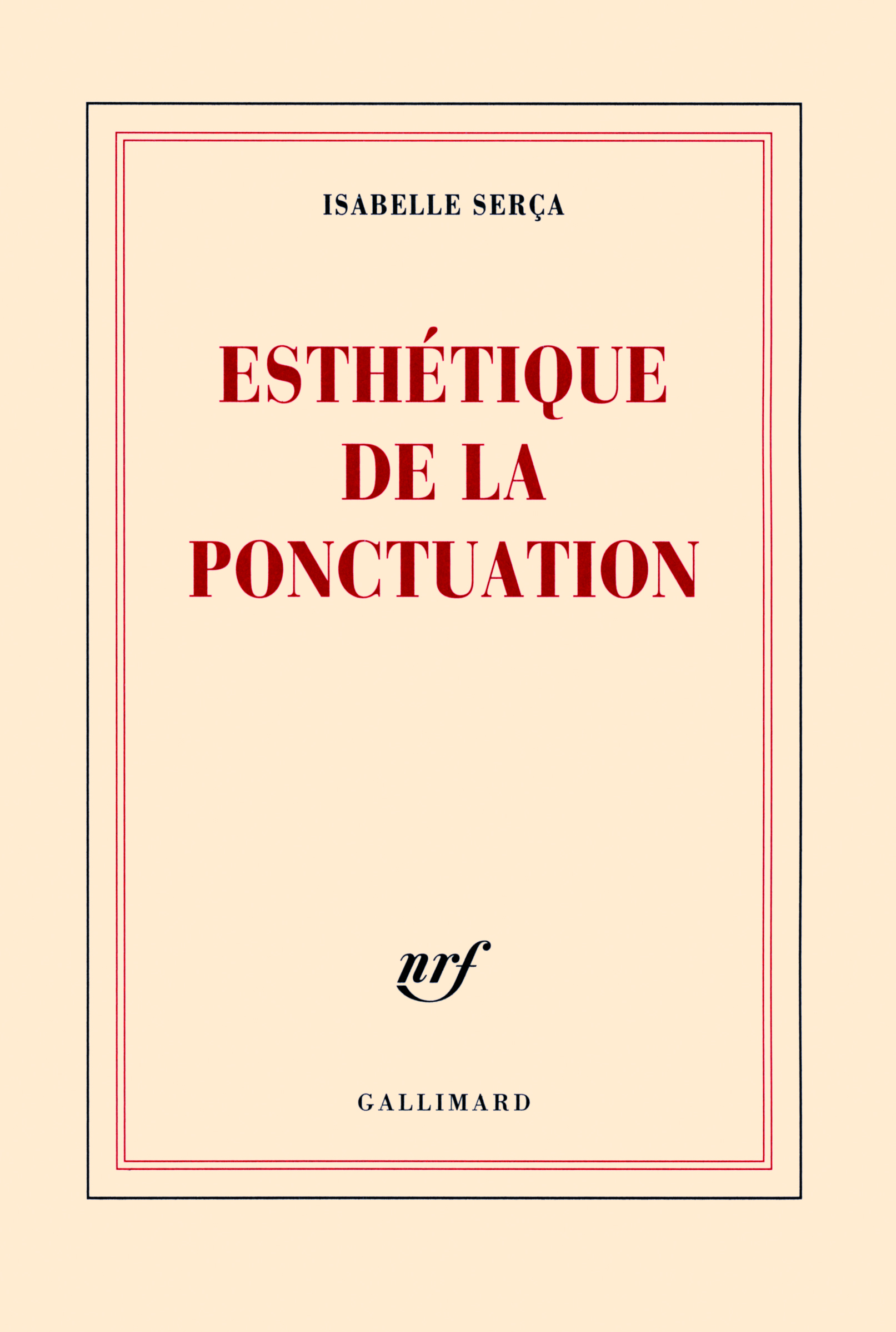 ESTHETIQUE DE LA PONCTUATION PRESC.MIRAIL 2013