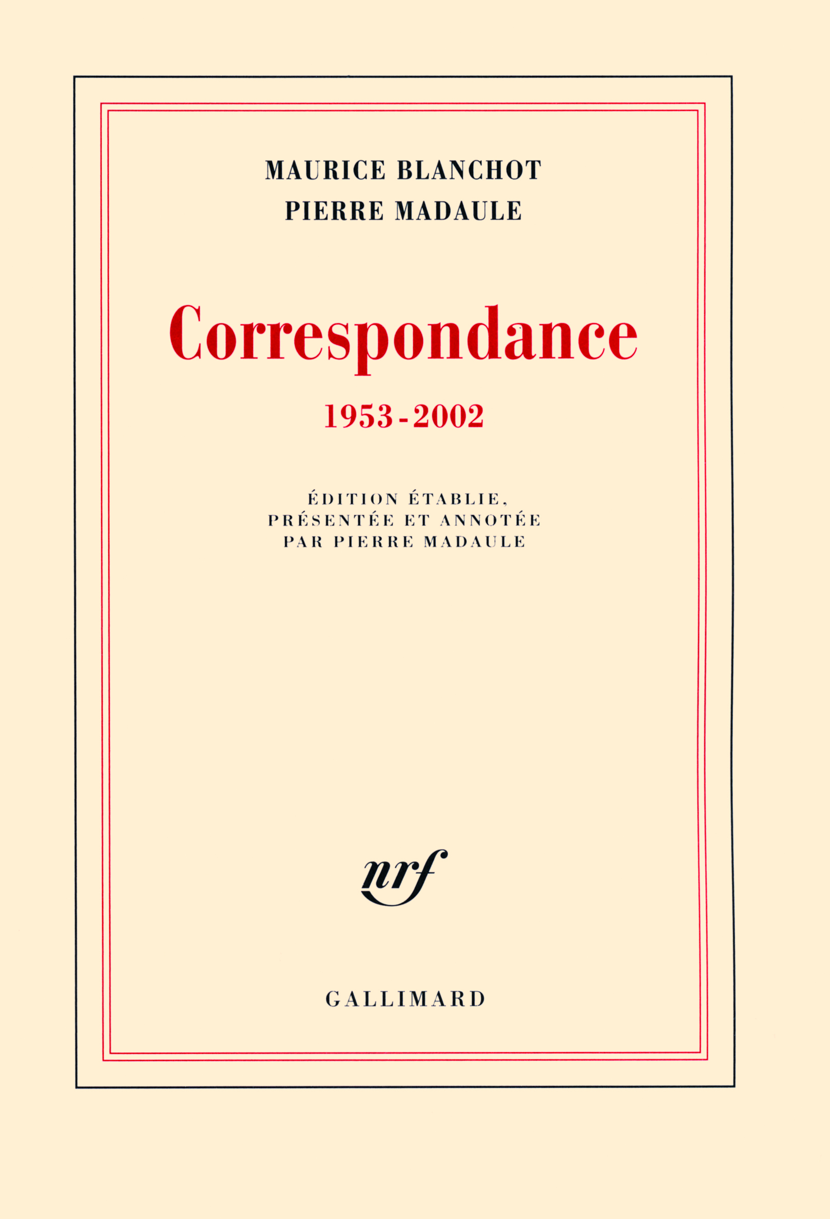 Correspondance