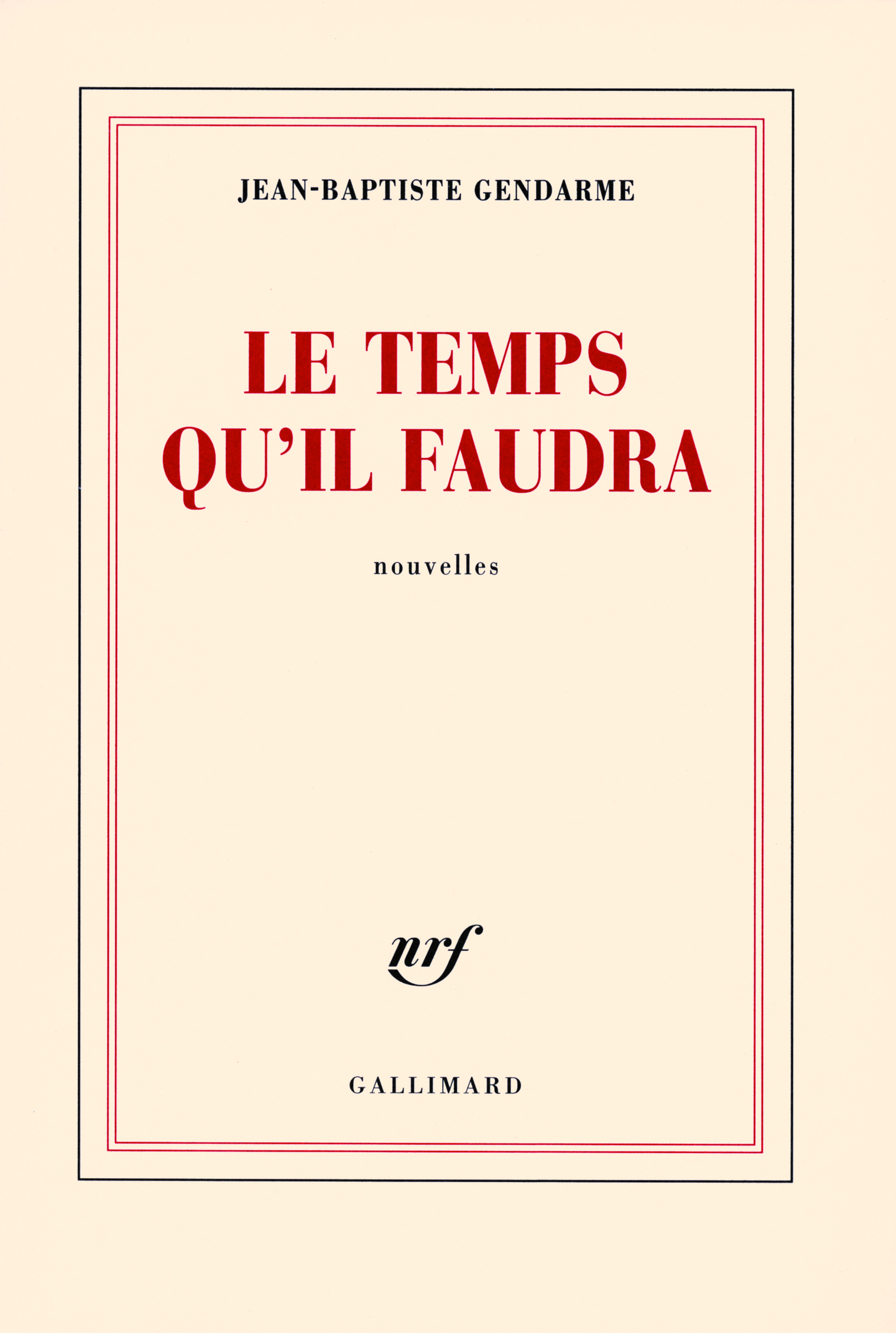 Le temps qu'il faudra