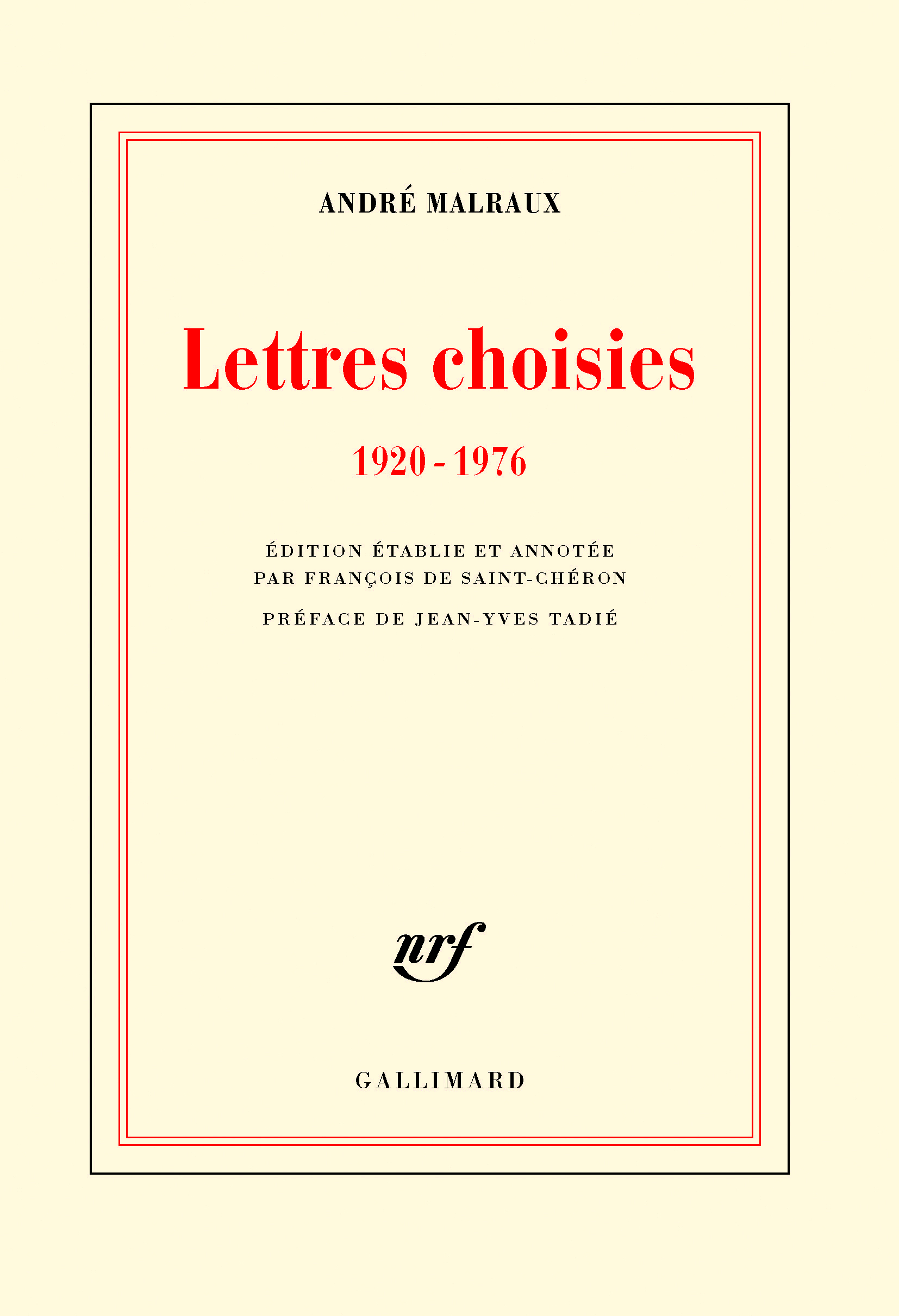 Lettres choisies