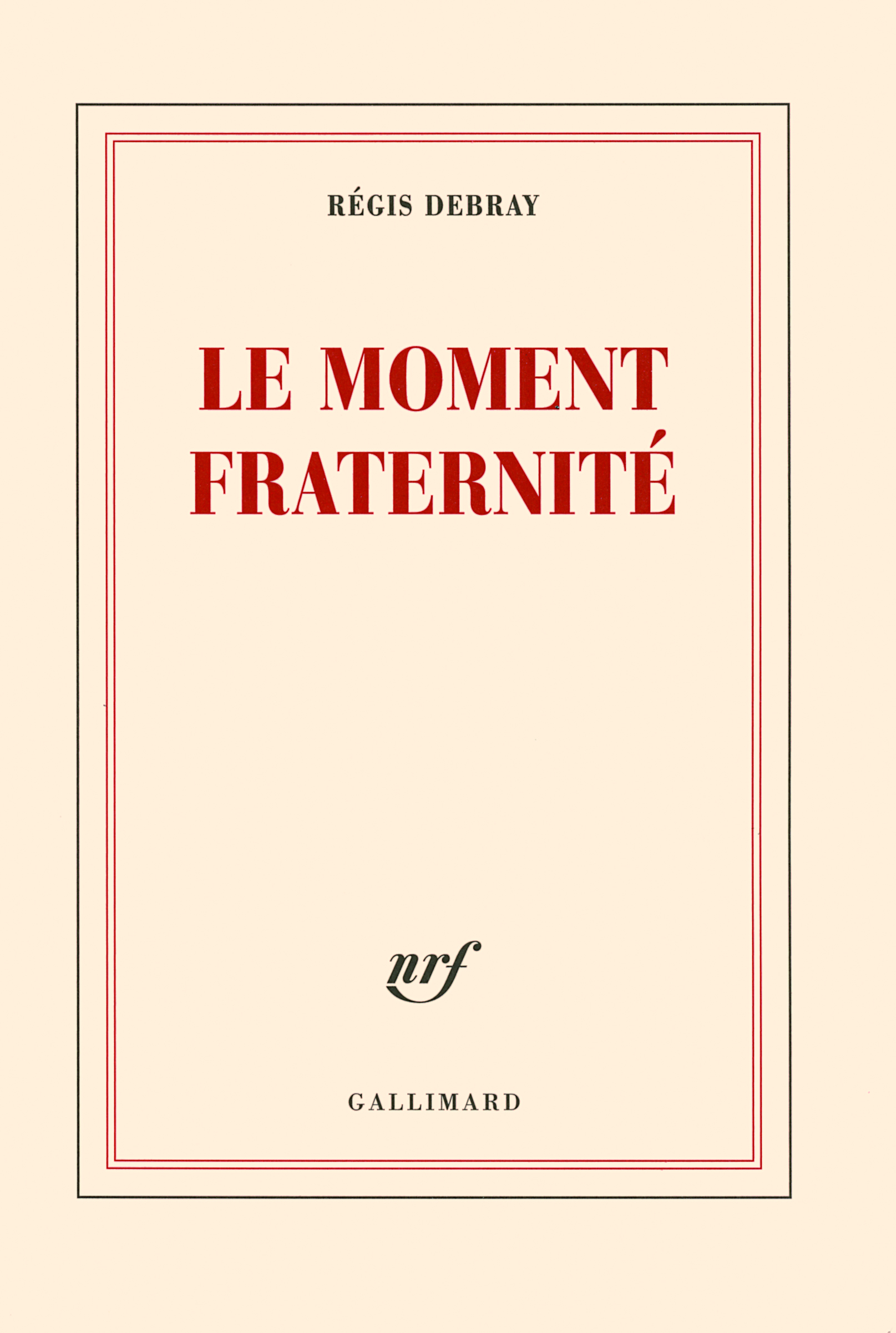 Le moment fraternité