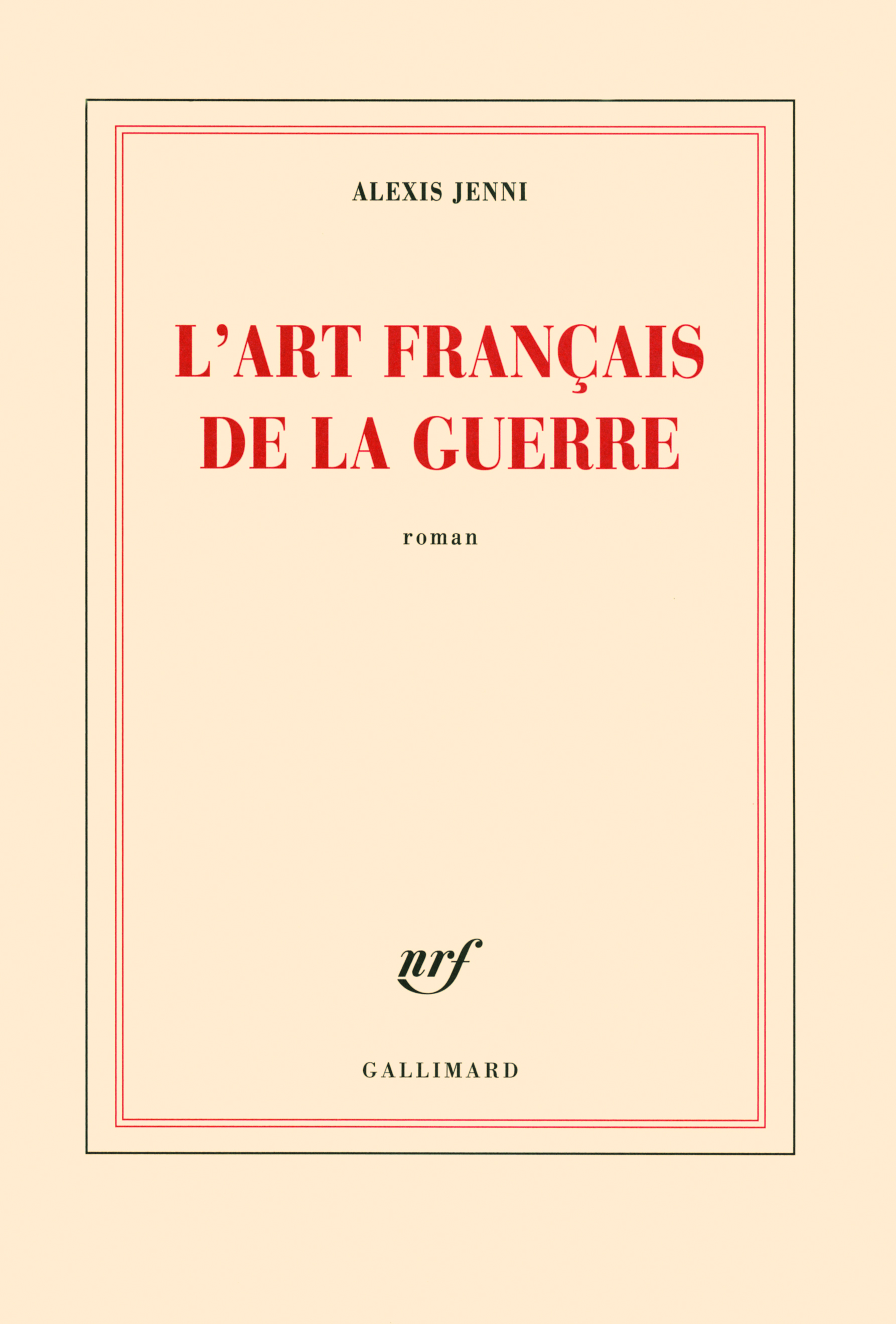 L'art français de la guerre