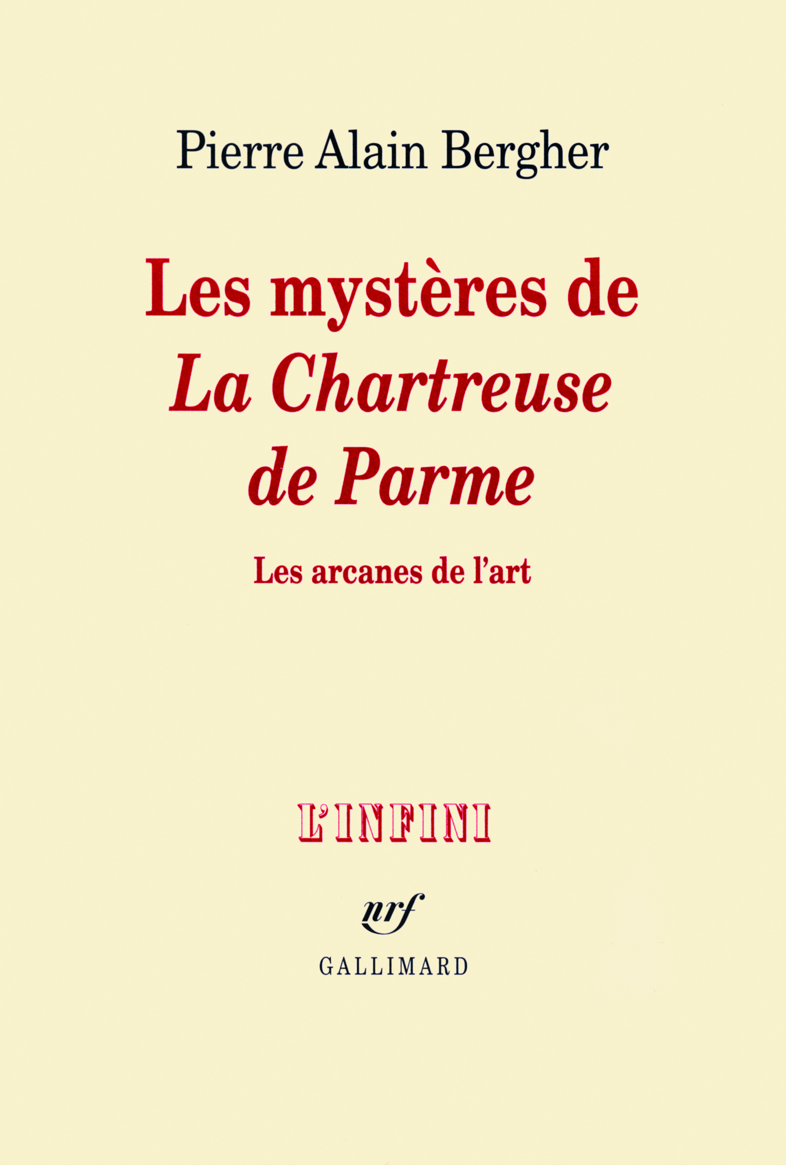 Les mystères de "La Chartreuse de Parme"
