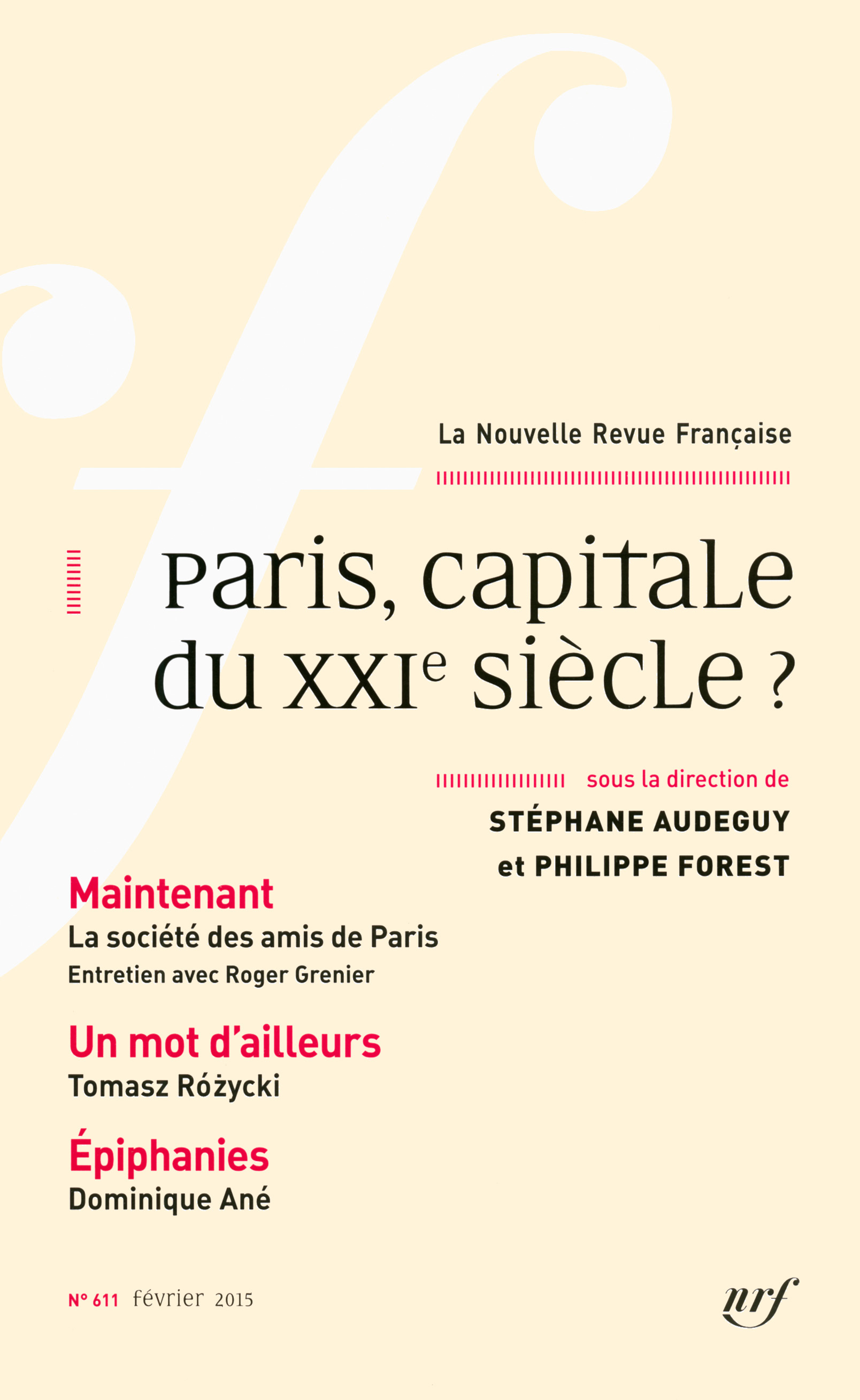 Paris, capitale du XXIᵉ siècle ?