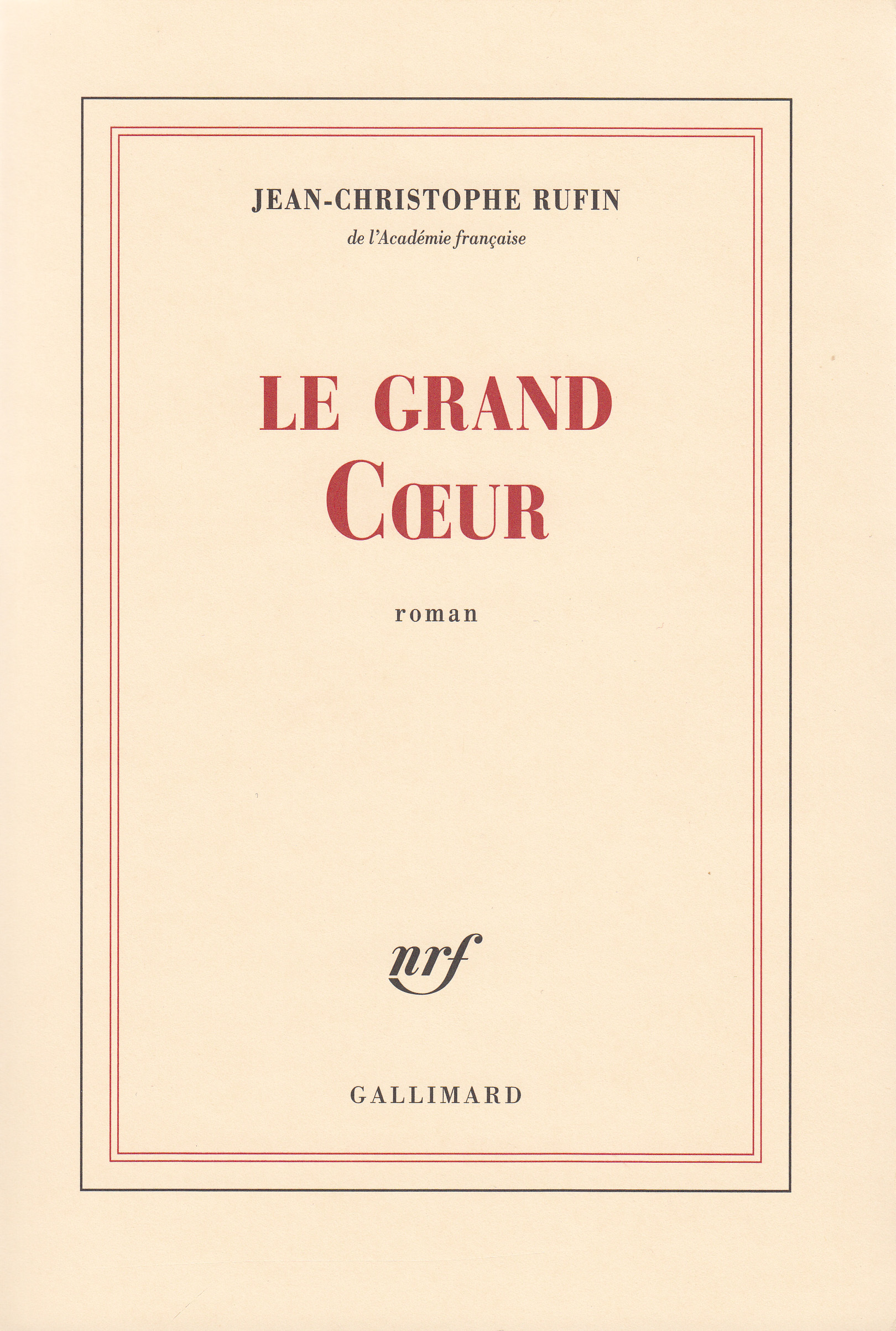 Le grand Coeur