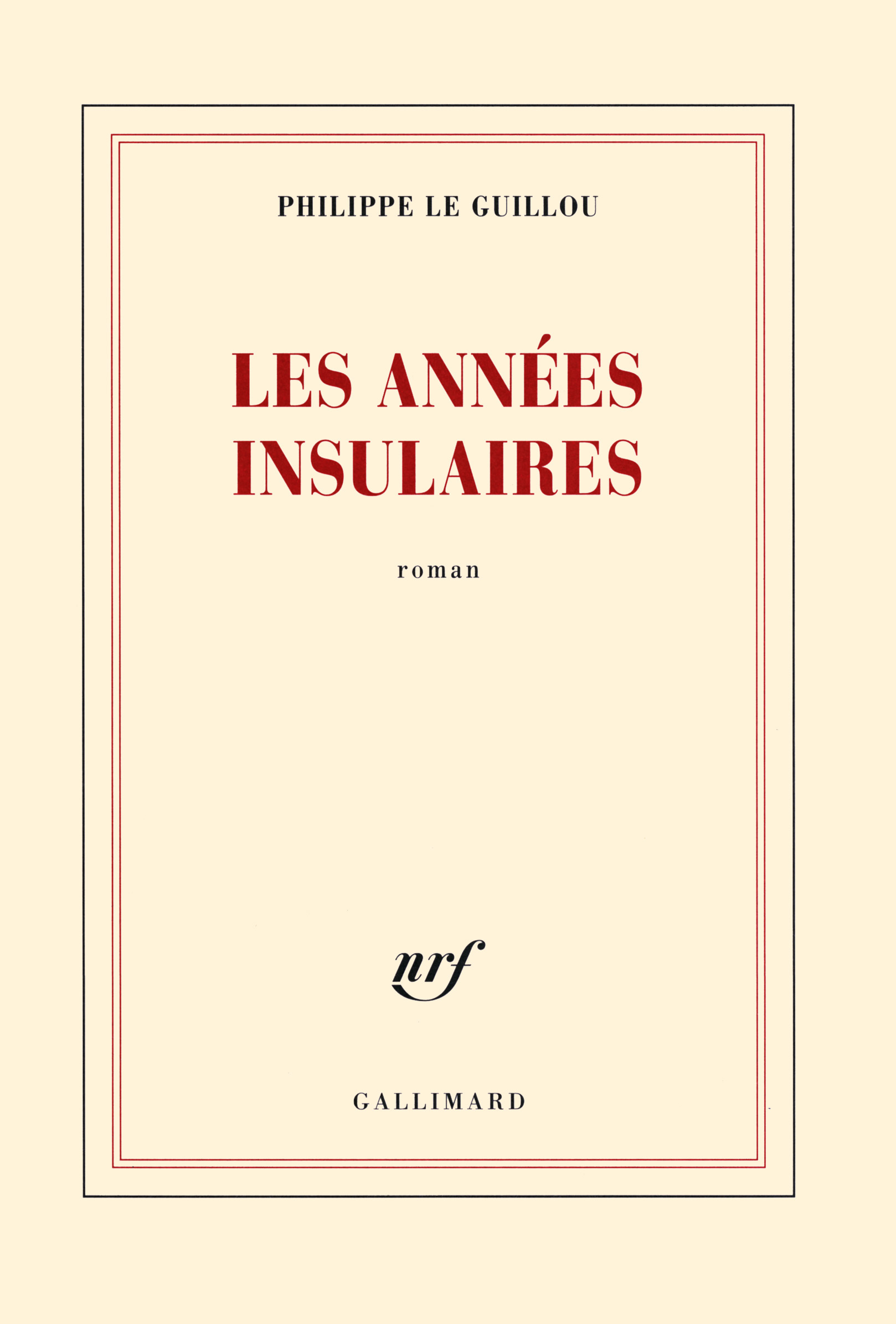Les années insulaires