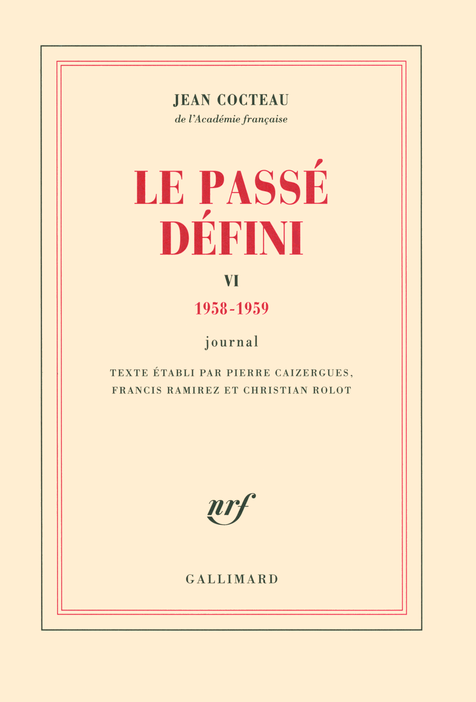 Le Passé défini