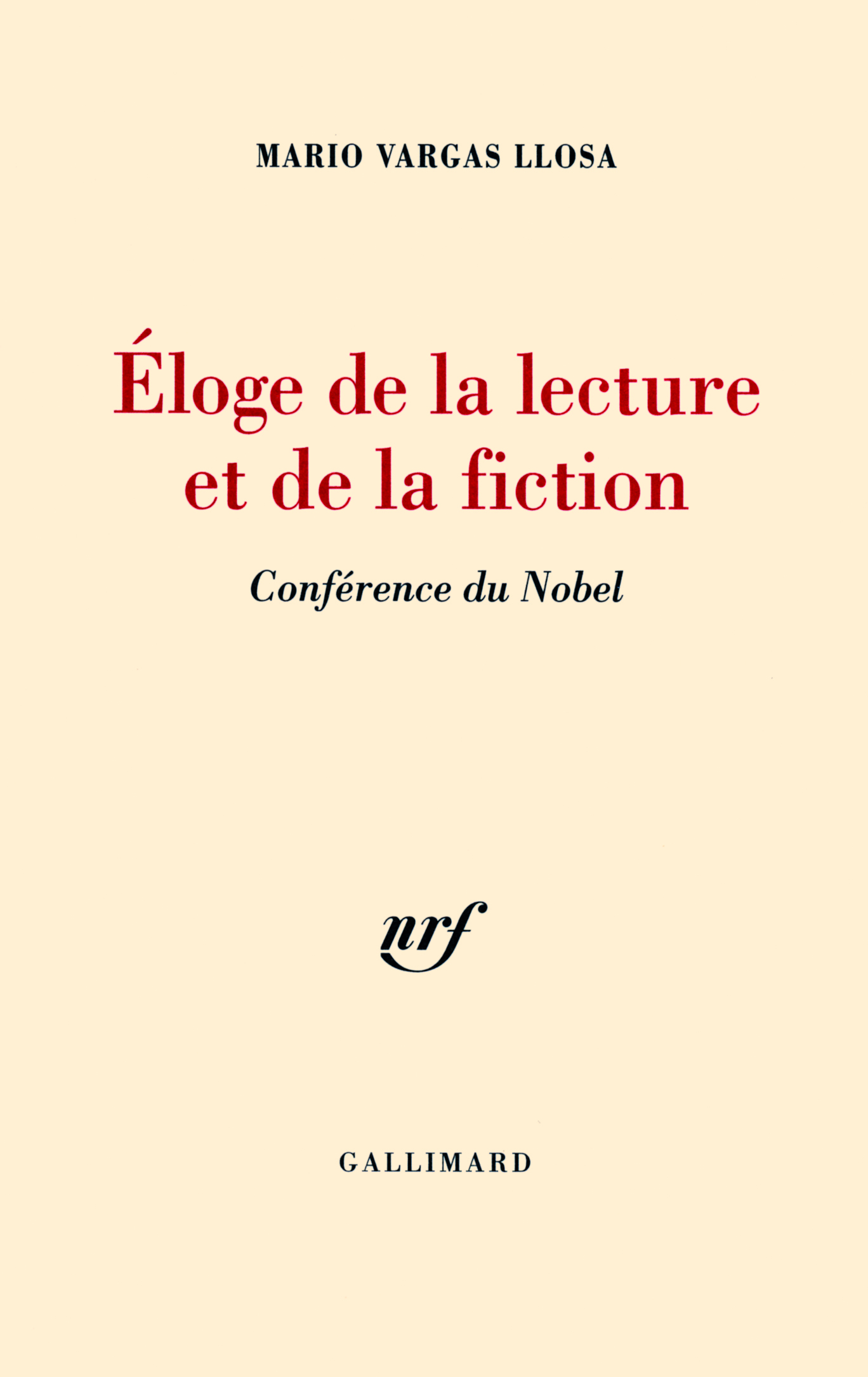 Éloge de la lecture et de la fiction