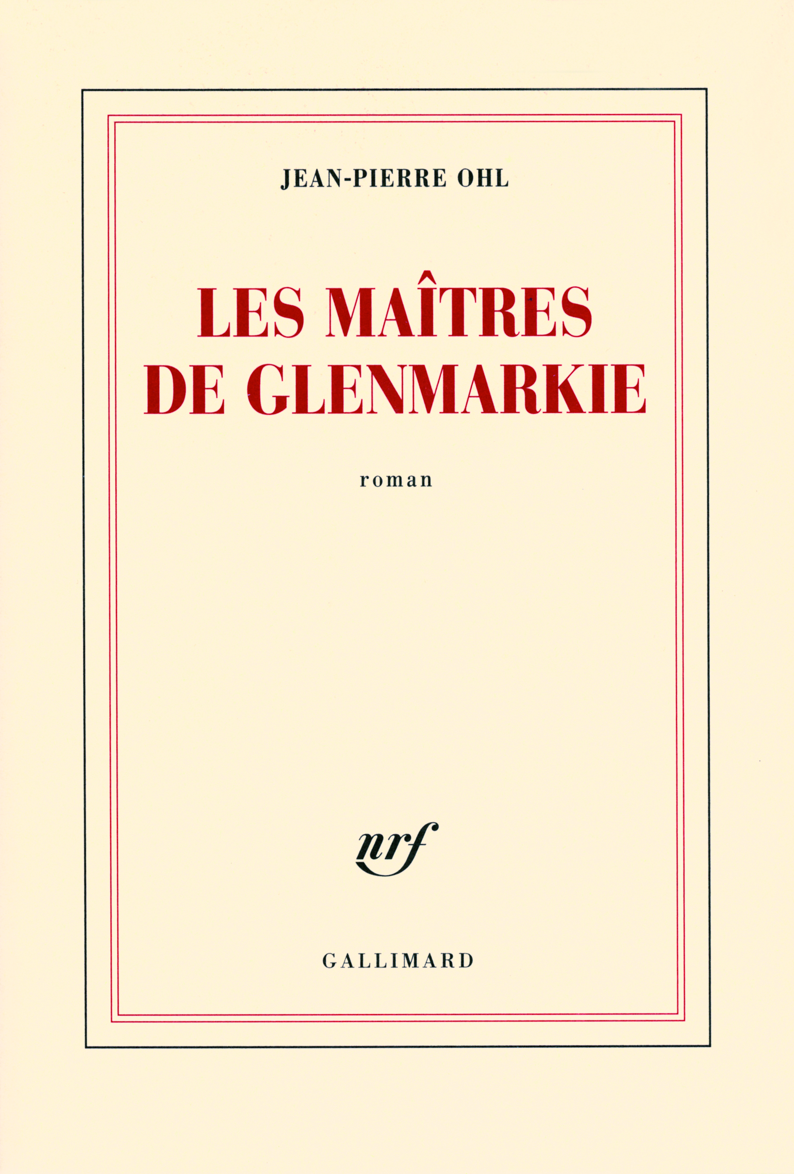 Les maîtres de Glenmarkie