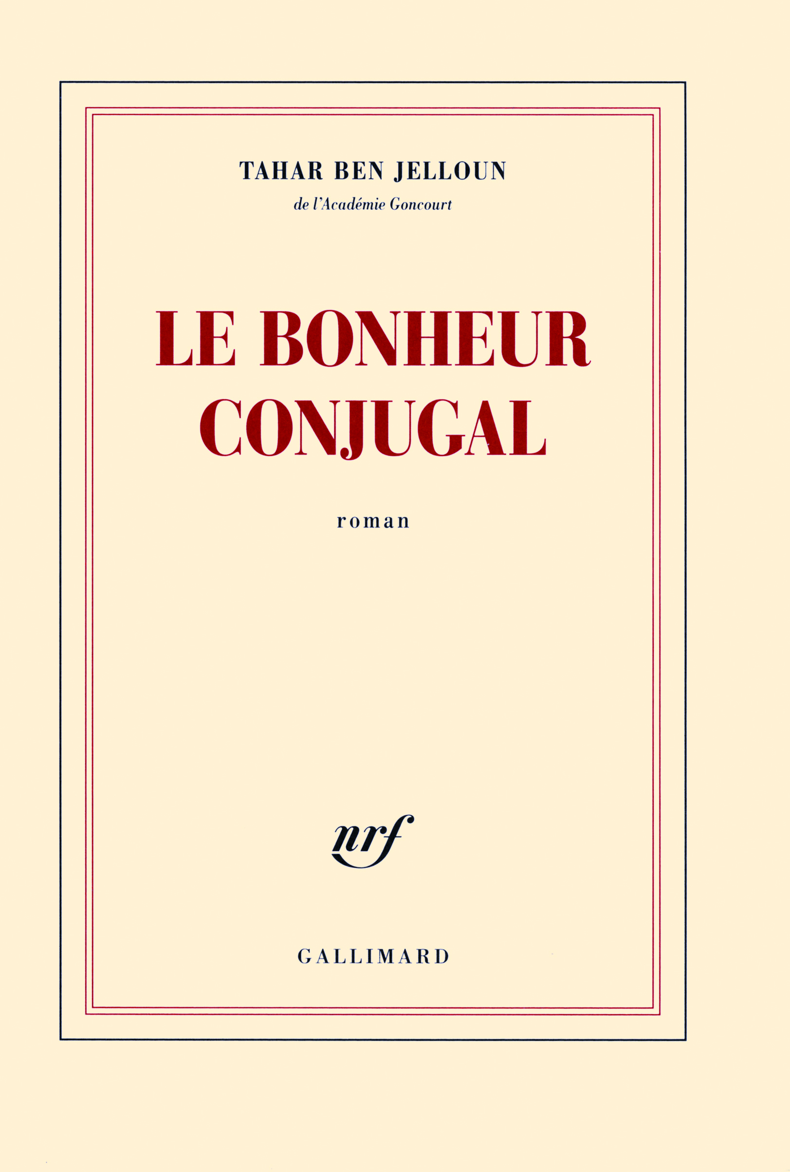 Le bonheur conjugal