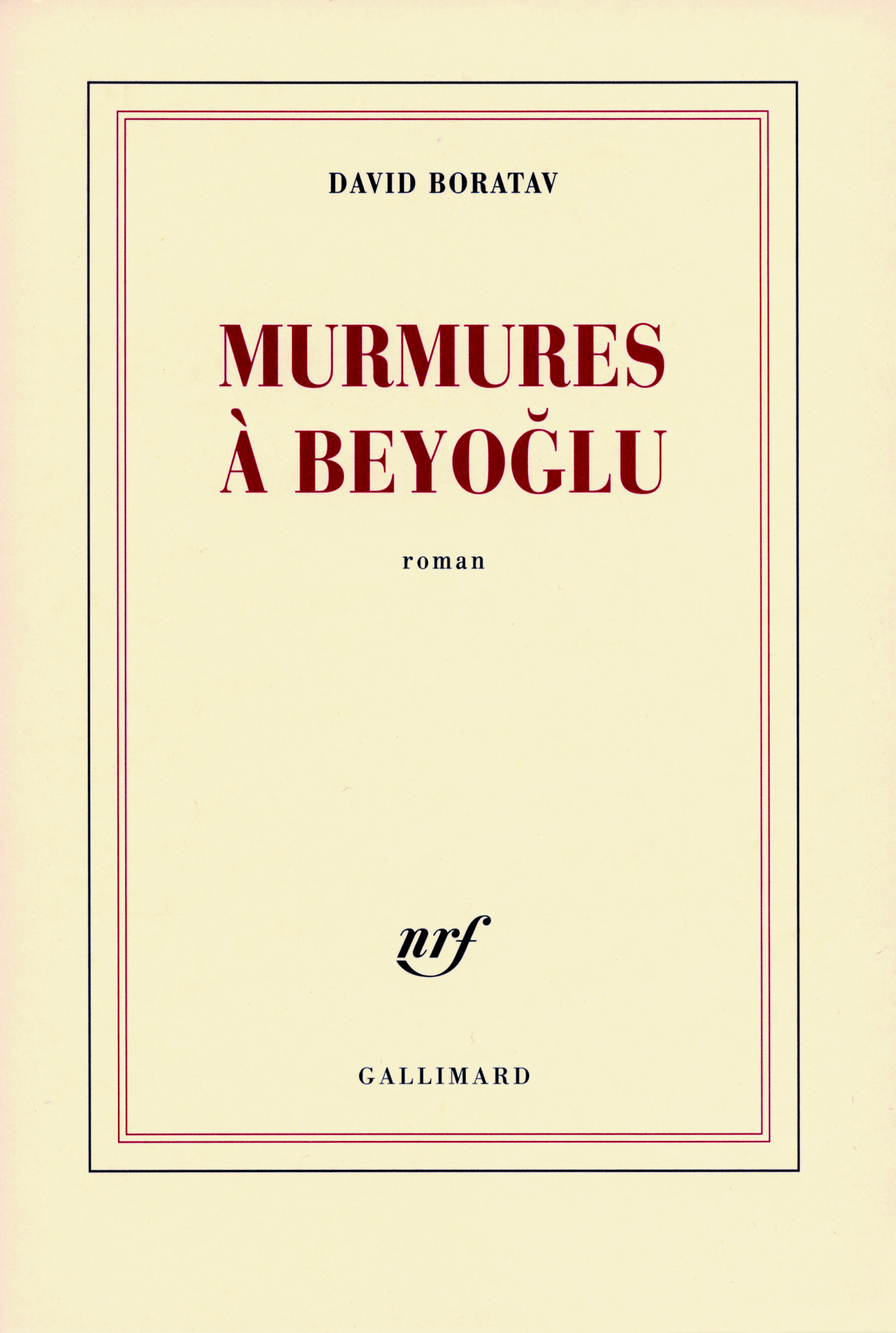 Murmures à Beyoğlu