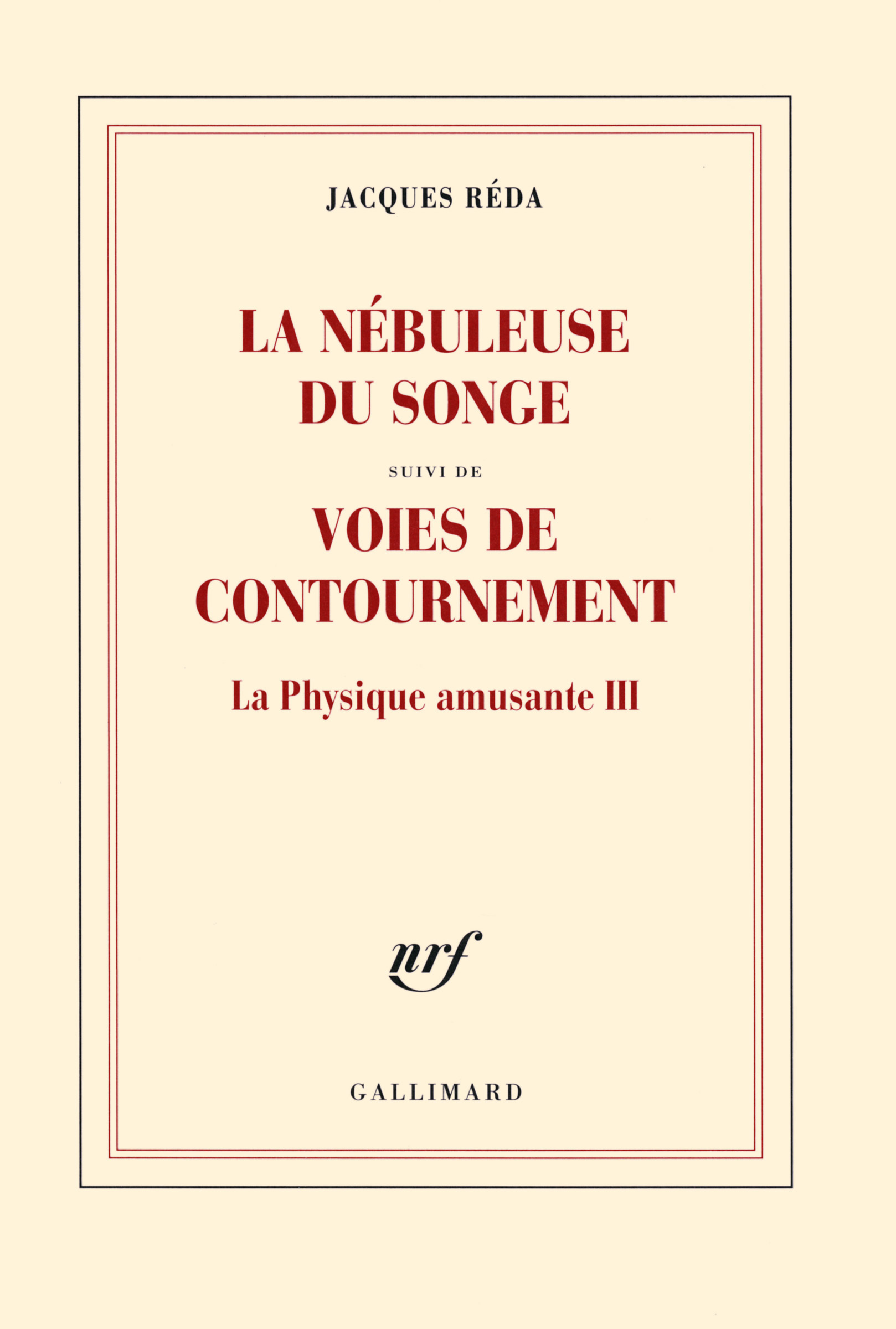 La nébuleuse du songe / Voies de contournement