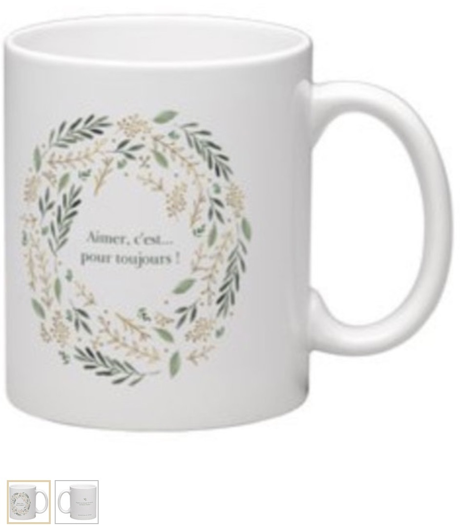 Mug Couronne Végétale