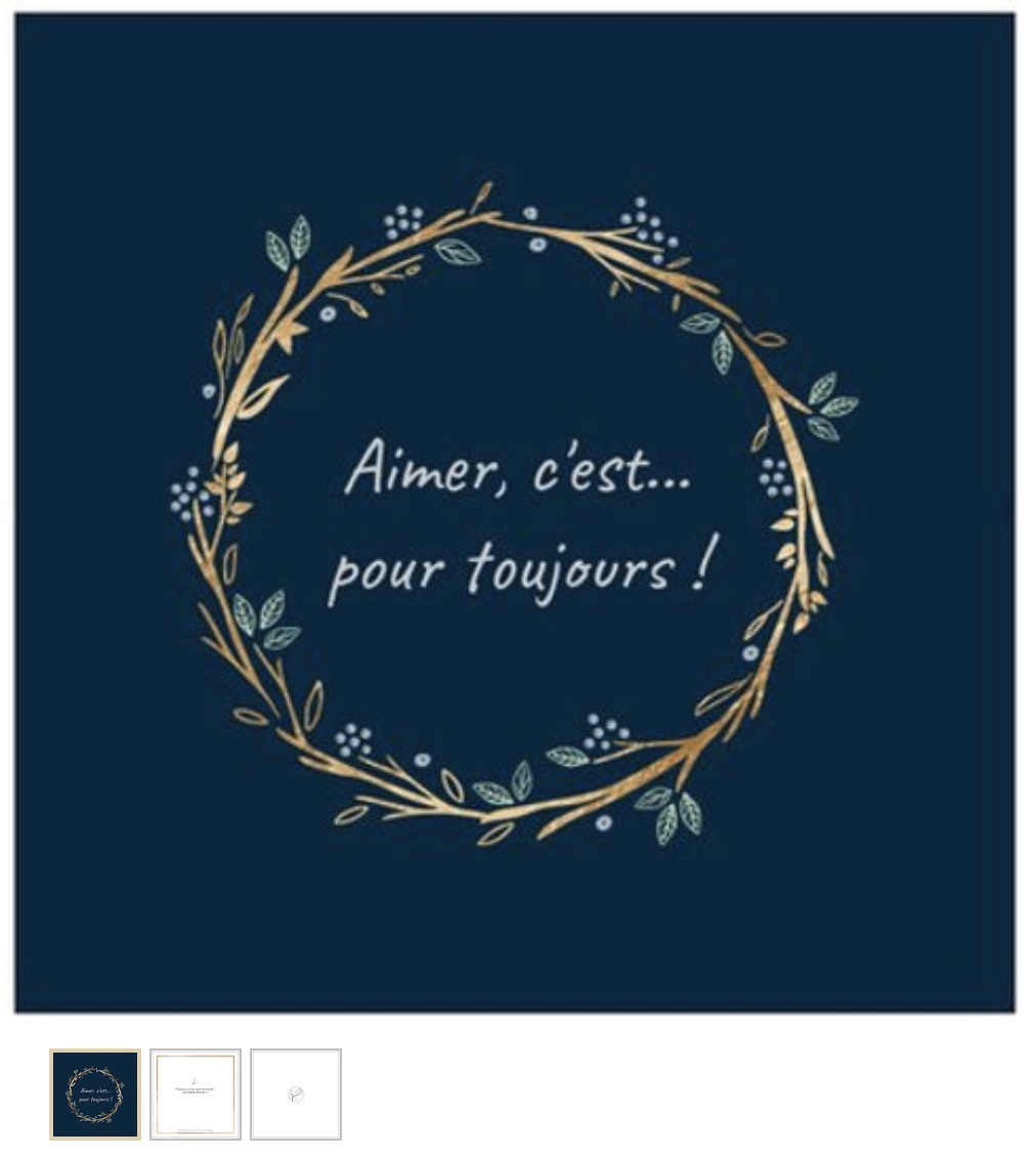 Carte Couronne Bleue