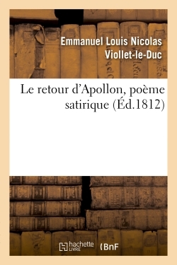 Le retour d'Apollon, poëme satirique