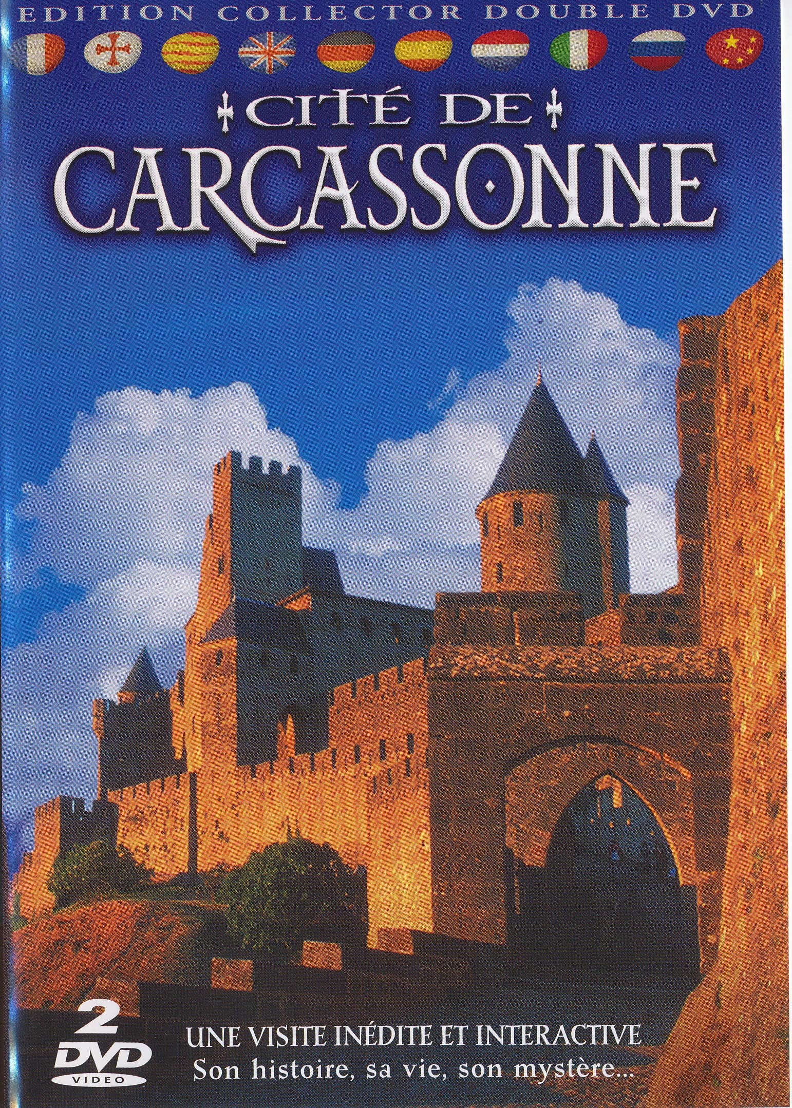 CARCASSONNE - CITE DE CARCASSONNE - 2 DVD