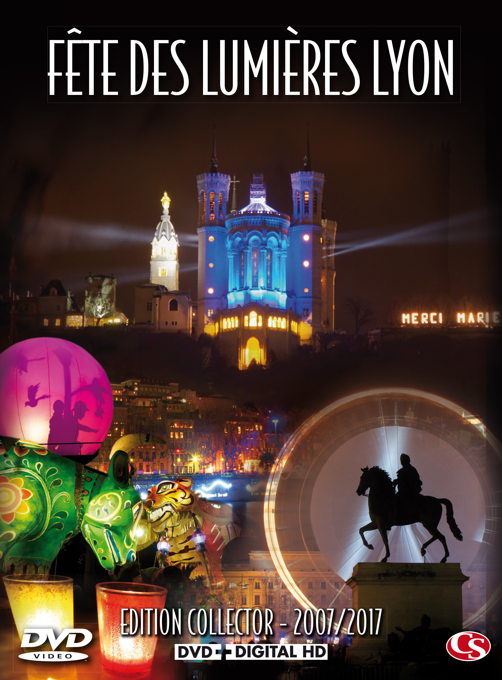 10 ANS DE FETE DES LUMIERES LYON (2007- 2017) - DVD