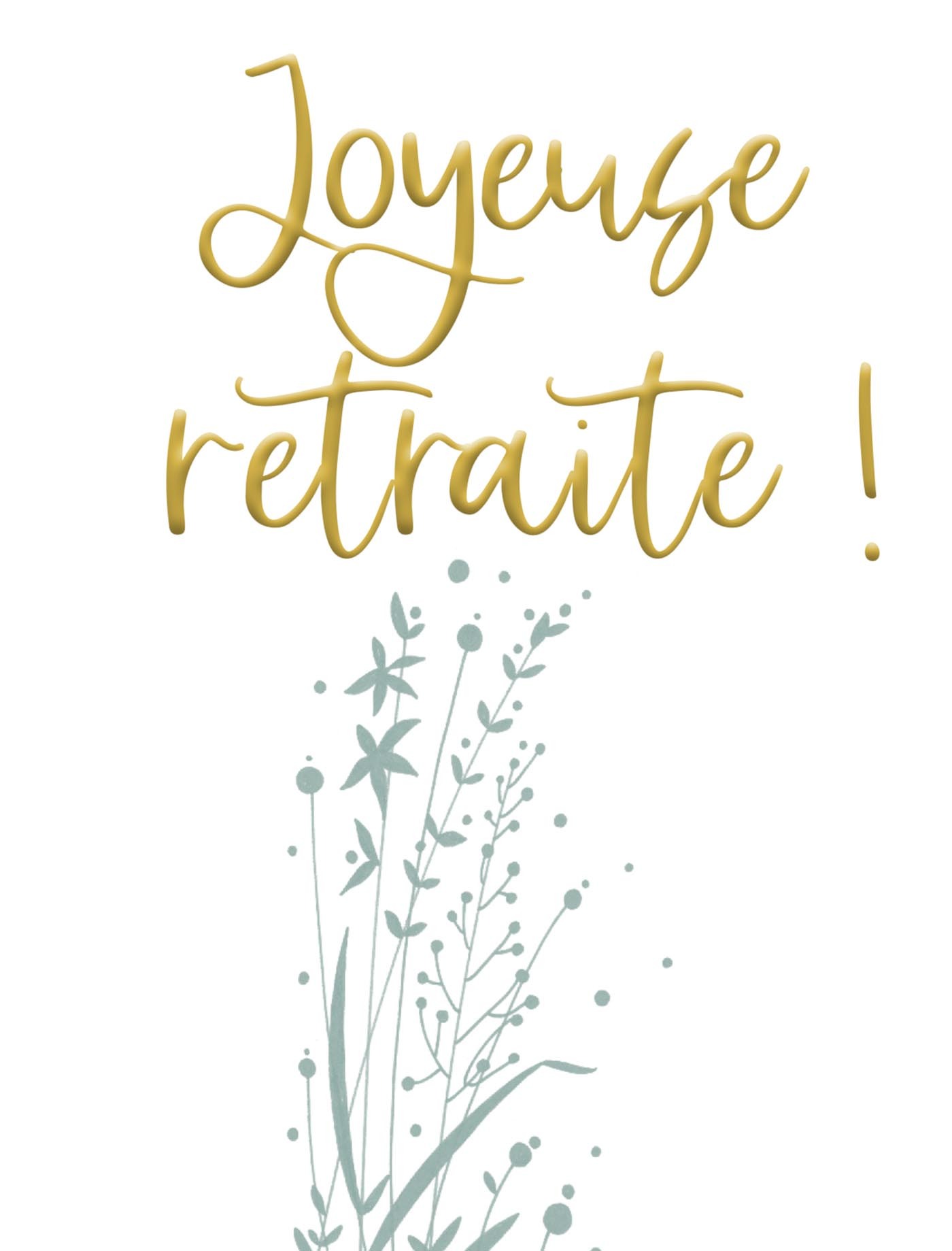 JOYEUSE RETRAITE