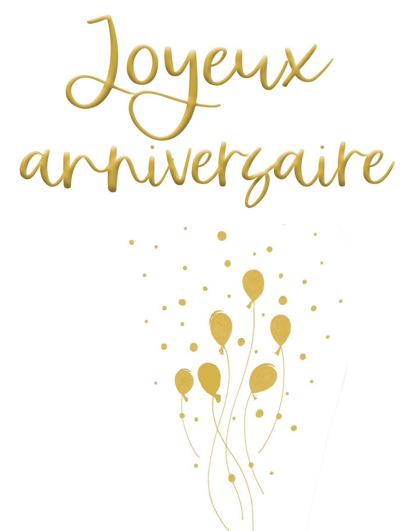 JOYEUX ANNIVERSAIRE !