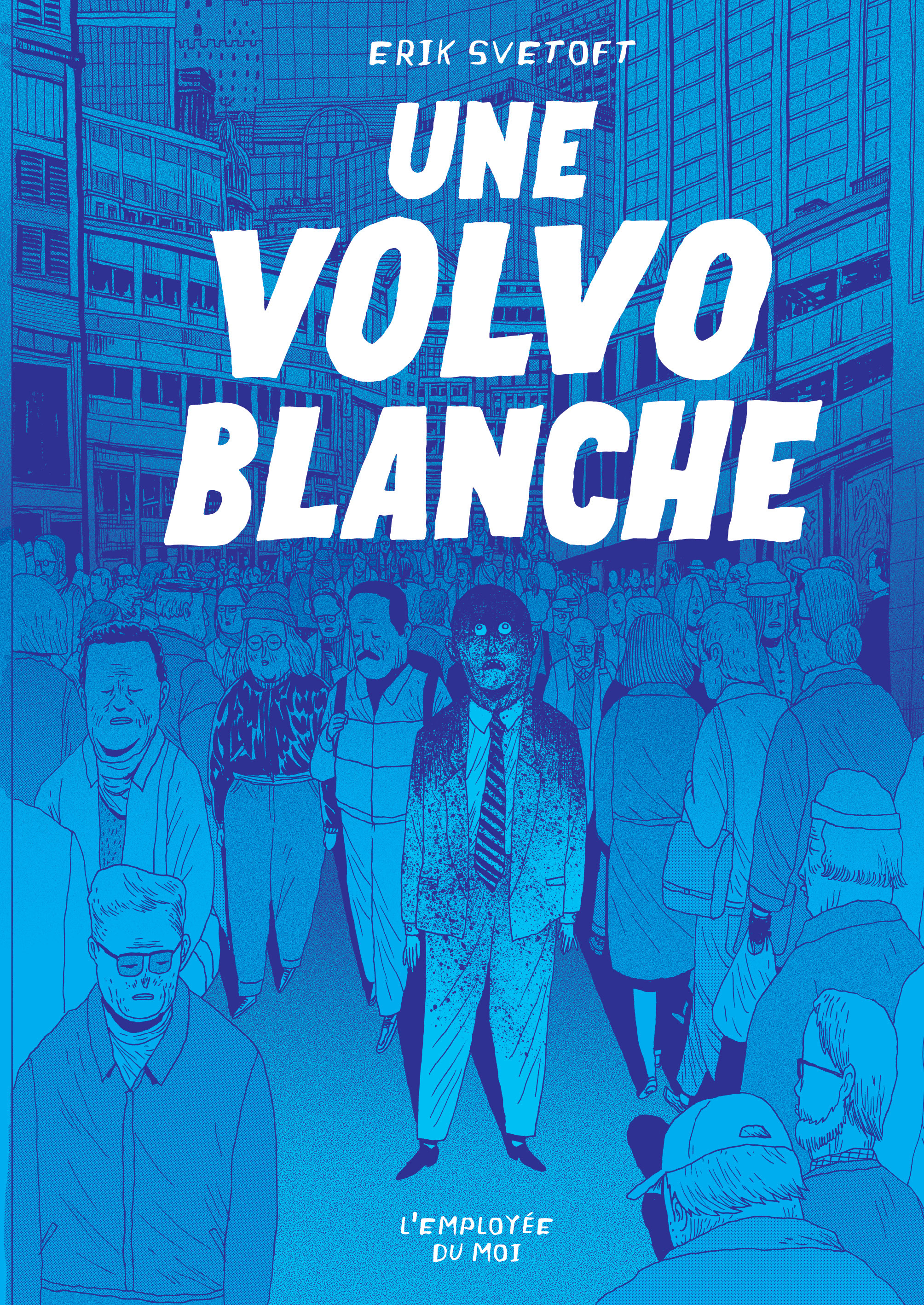 Une Volvo blanche