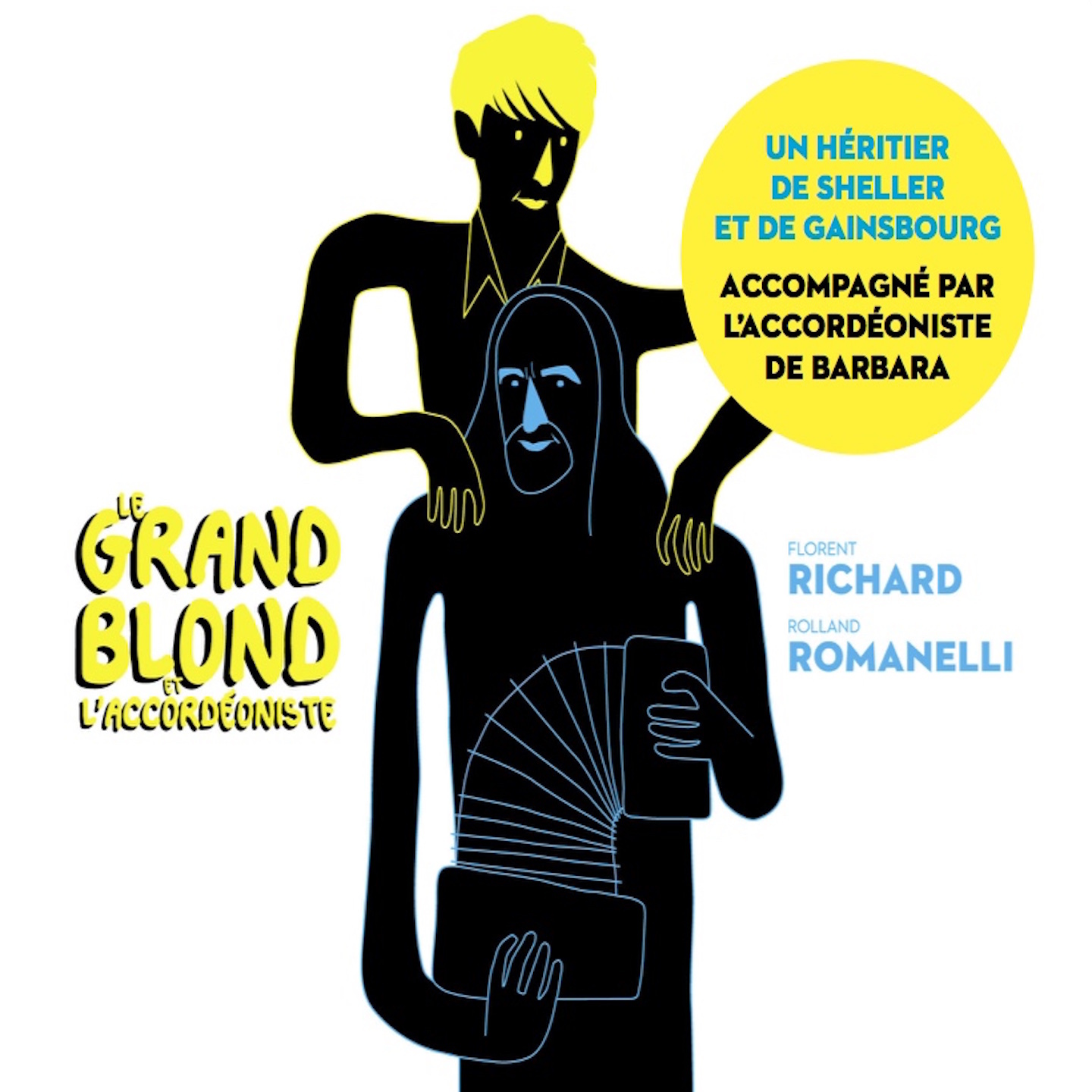 Florent Richard Roland Romanelli Le grand blond et l'accordéoniste
