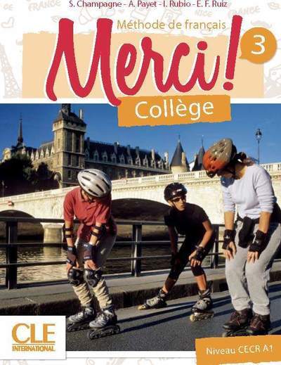 Merci collège 3 élève + exercices + Dvd NC