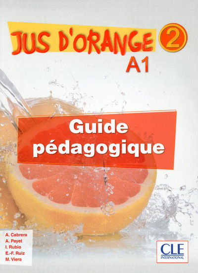 Jus d'orange a1 2 guide pedagogique