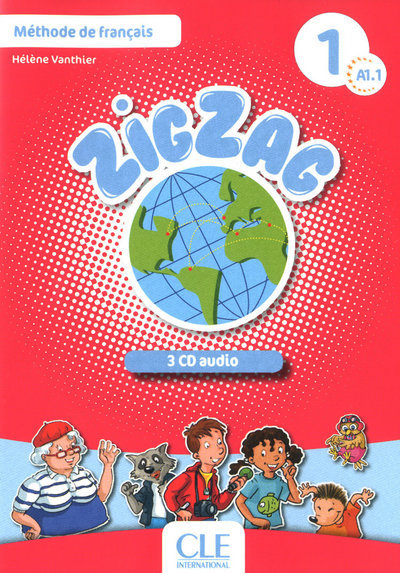 Zigzag 1 3 cd audio collectif -defrancais