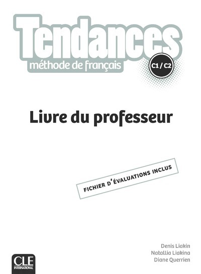 Tendances niveau C1-C2 - Livre du professeur
