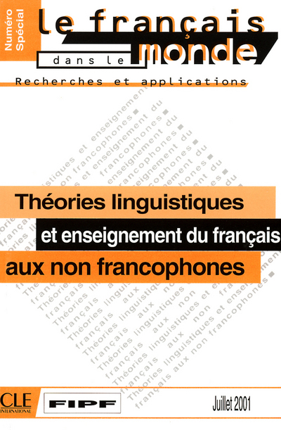THEORIES LINGUISTIQUES ET ENS.