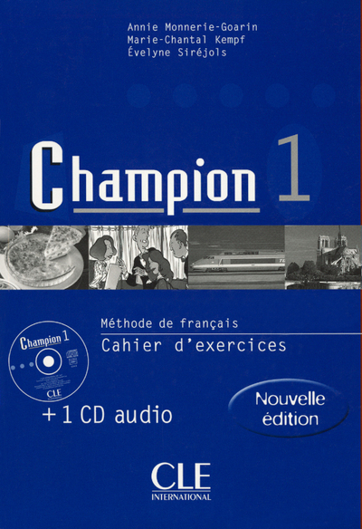 Champion 1 exercices + cd nouvelle edition