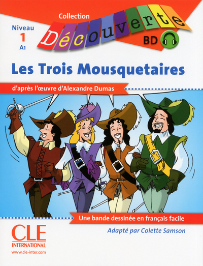 Livret de bande dessinee les trois mousquetaires 1 - decouverte