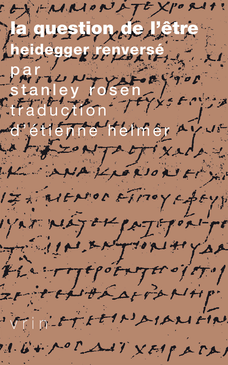 La question de l'être