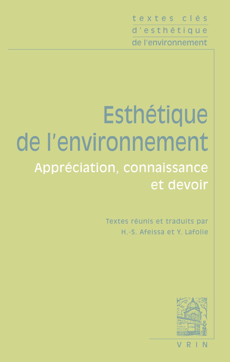 Textes clés d'esthétique de l'environnement