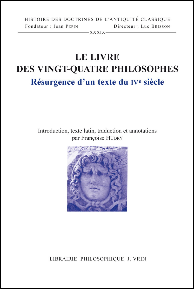 Le livre des vingt-quatre philosophes