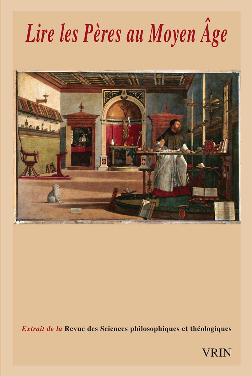 Lire les Pères au Moyen Âge