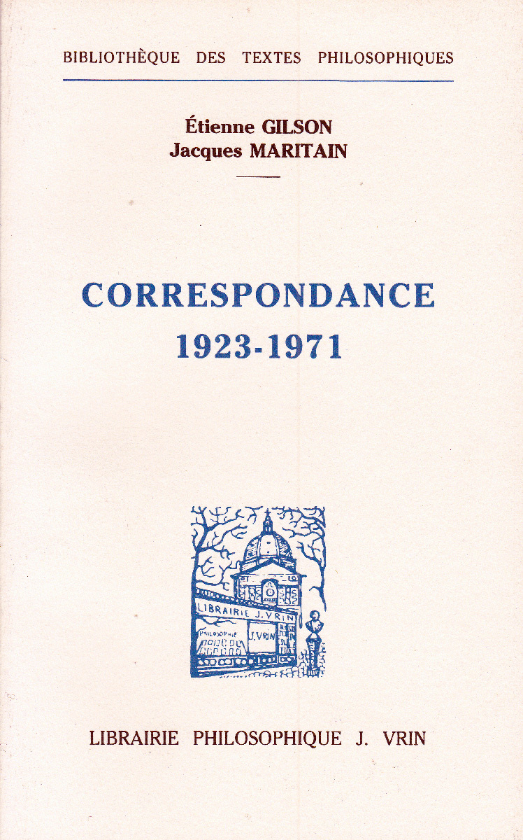 Correspondance 1923-1971