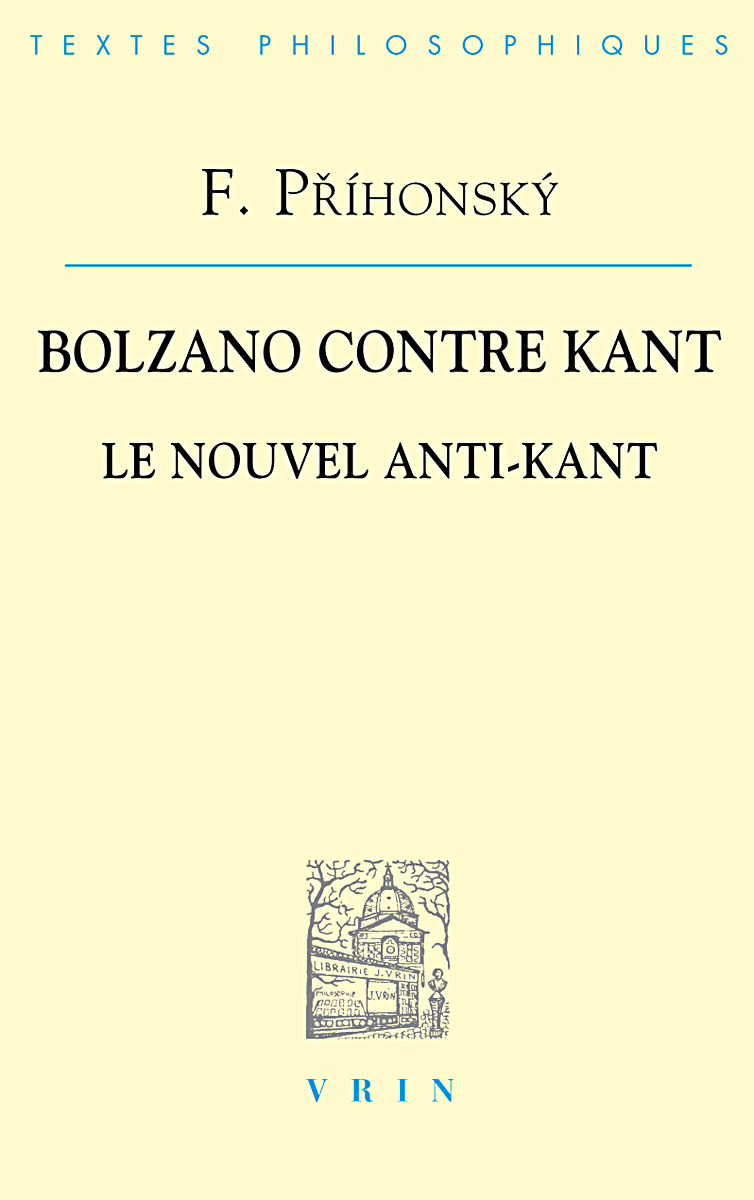 Bolzano contre Kant